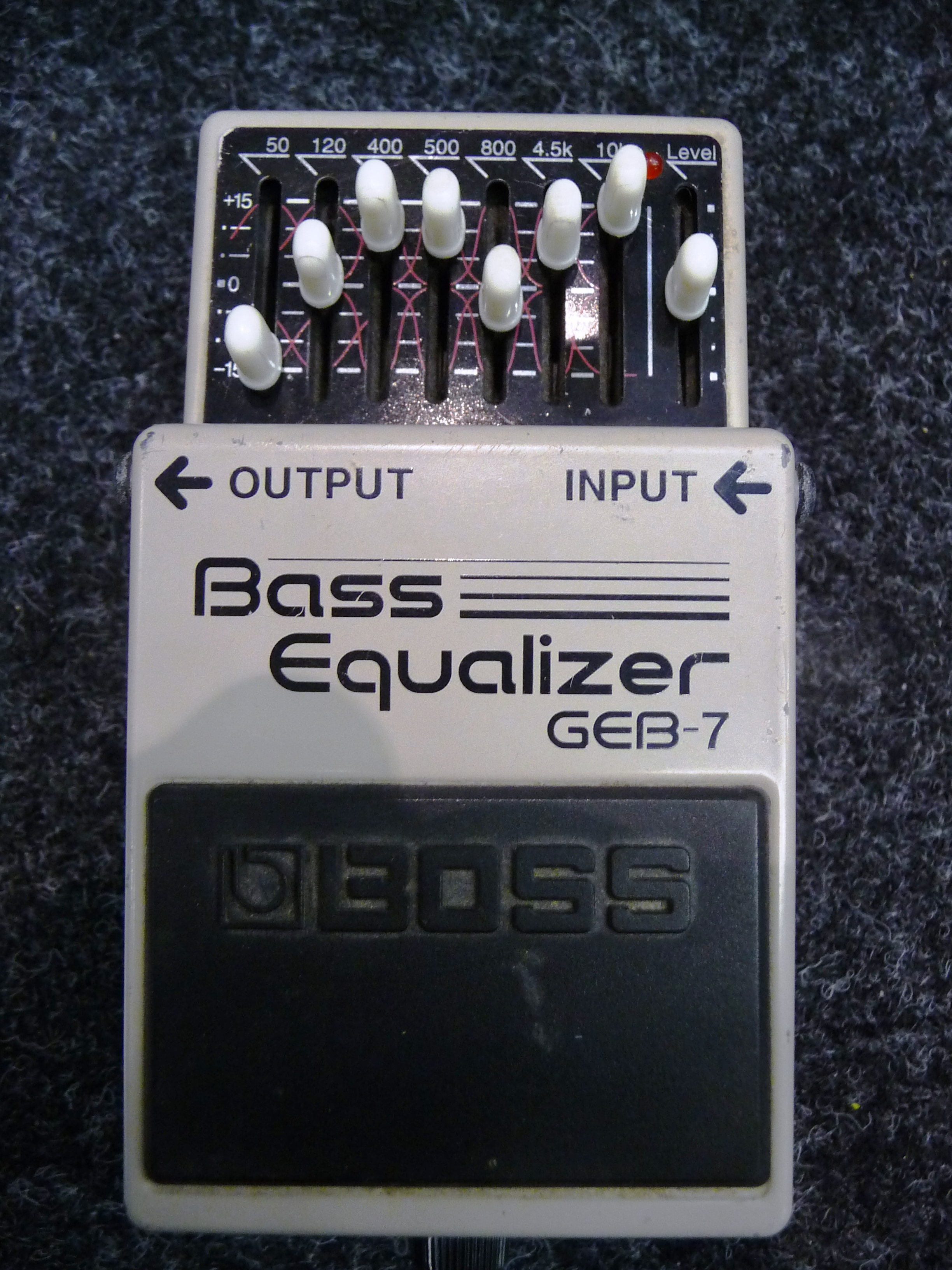 Photo Boss GEB7 Bass Equalizer Boss GEB7 Bass Equalizer (78789