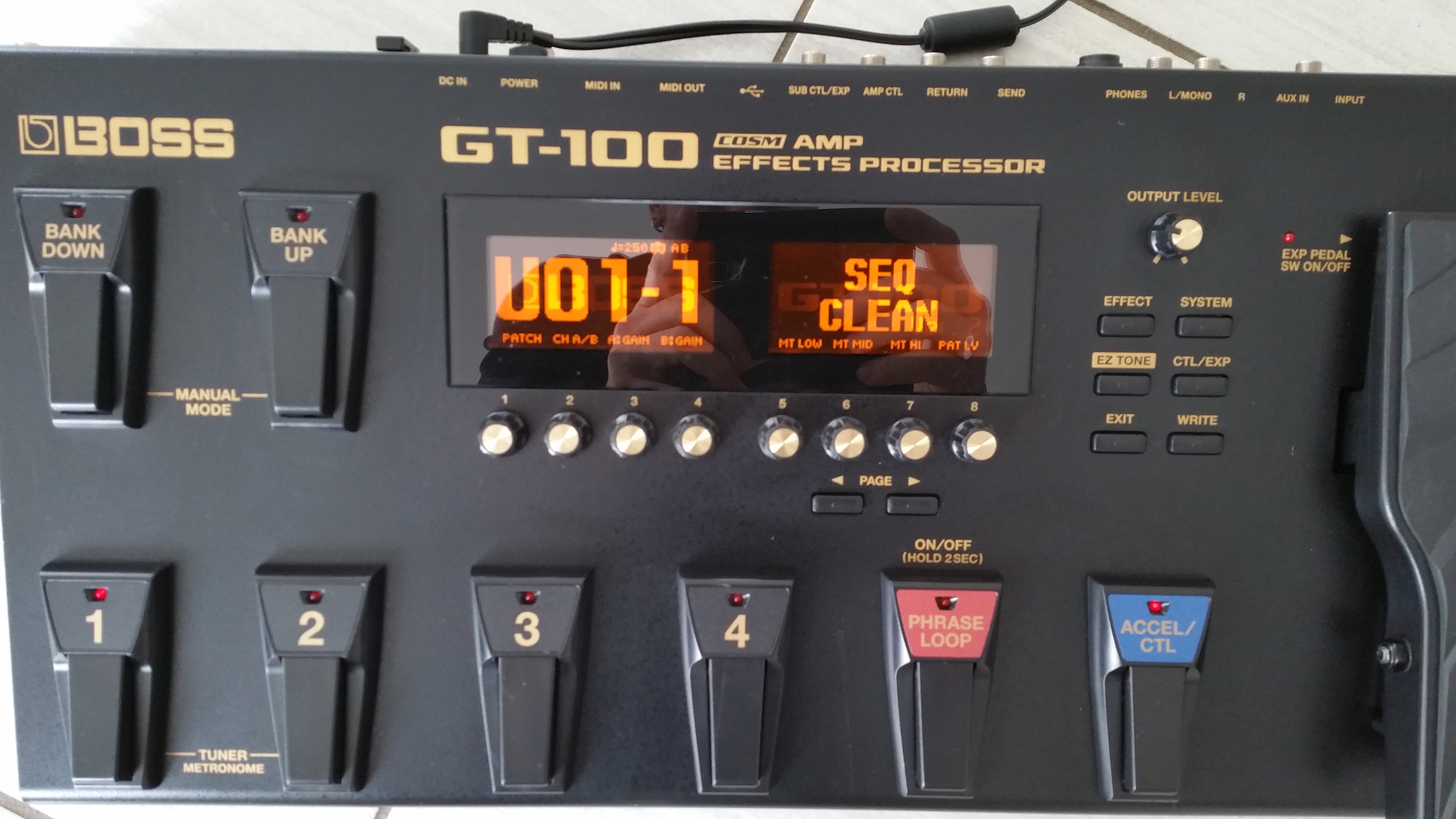 Boss GT100 Audiofanzine