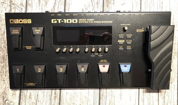 Boss gt 100 подключение к компьютеру