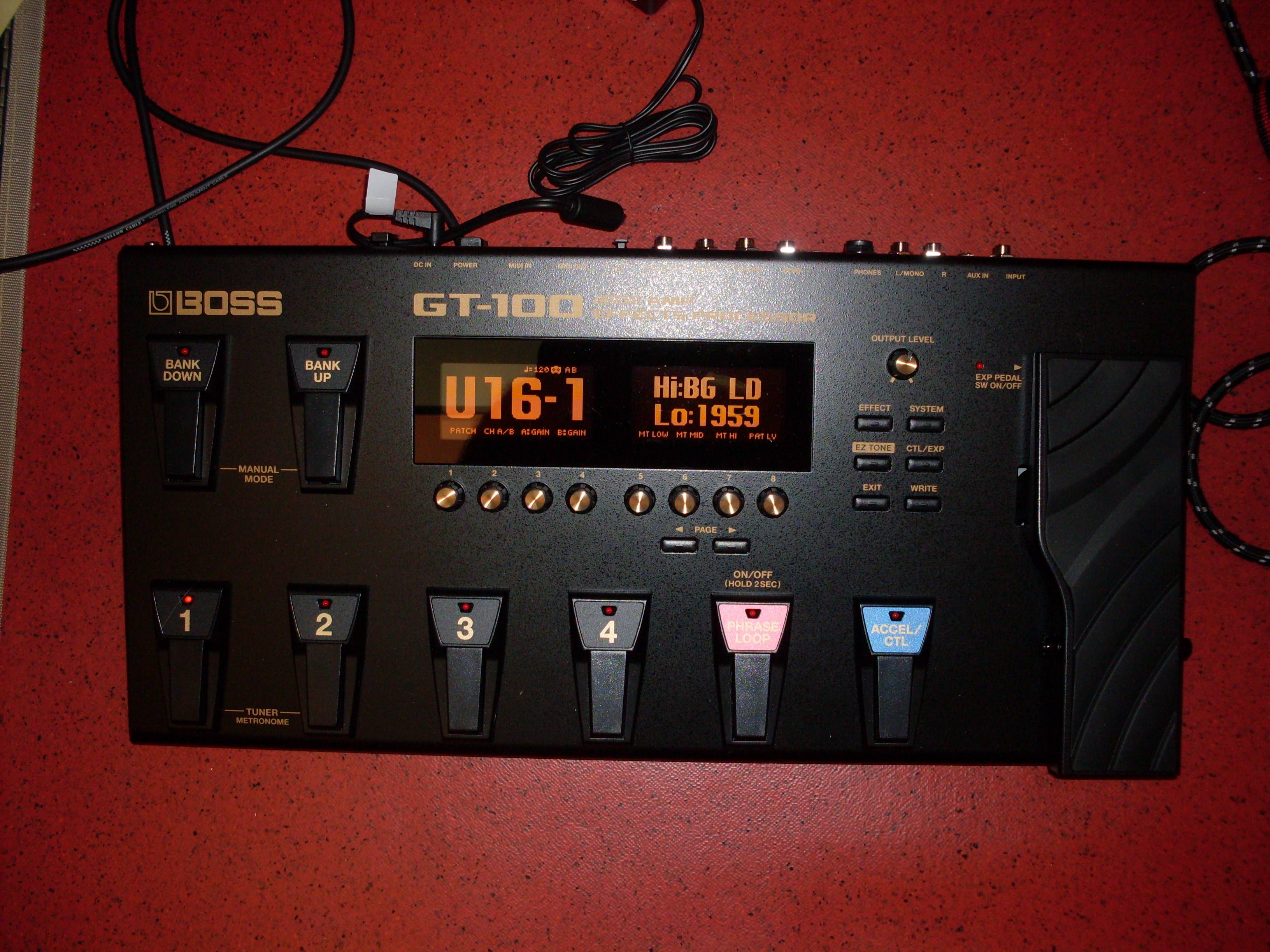 Photo Boss GT100 Boss GT100 Guitar Effects Processor (859600