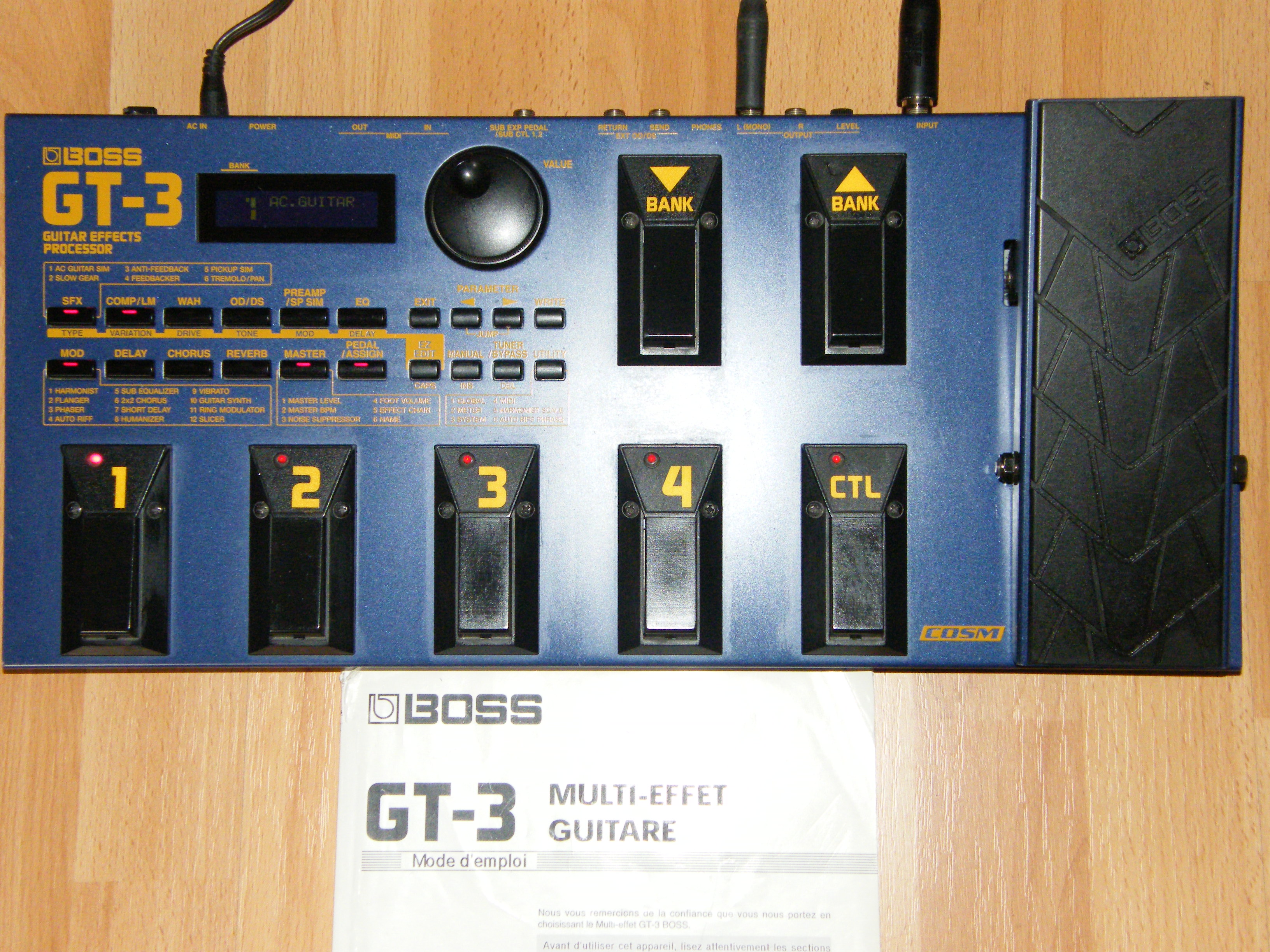 Photo Boss GT3 Boss GT3 (25261) (1178571) Audiofanzine
