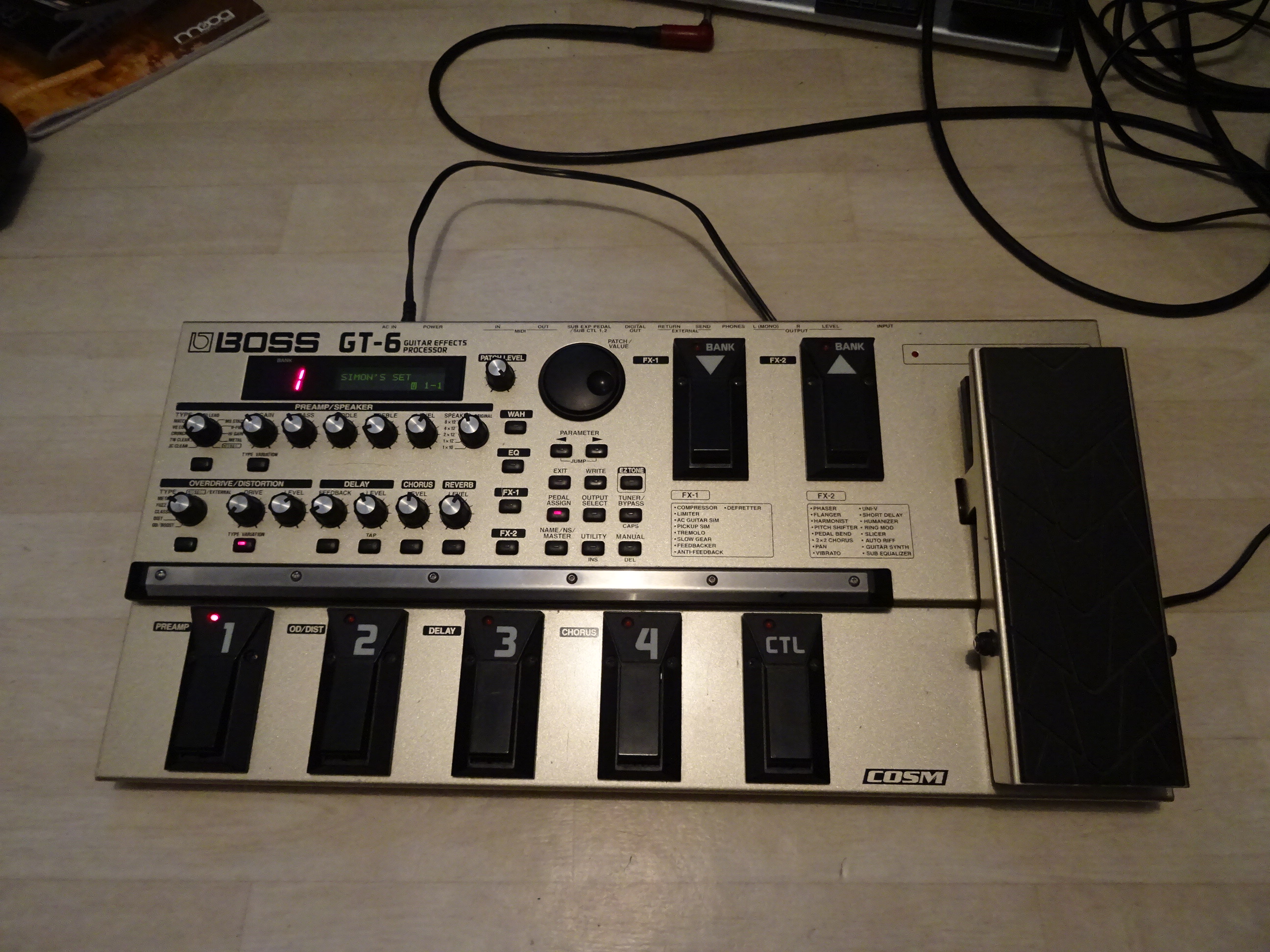 boss gt 6 funk sound boss gt 6 funk sound