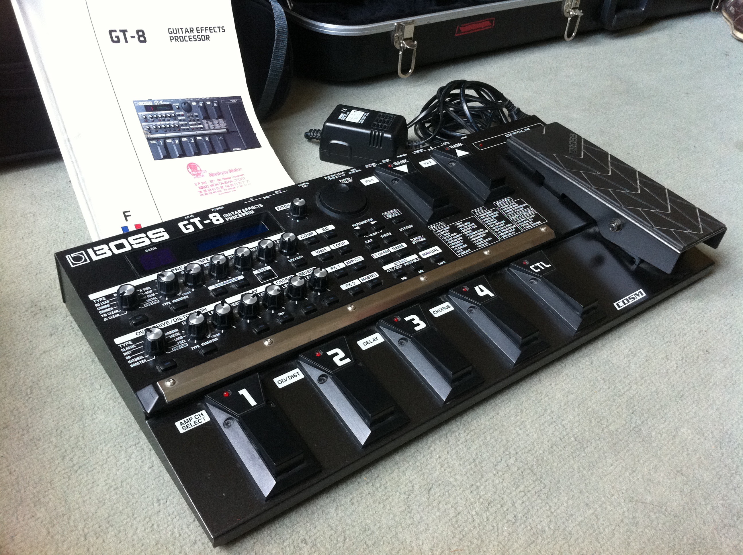 Photo Boss GT8 Boss GT8 Guitar Effects Processor (602753