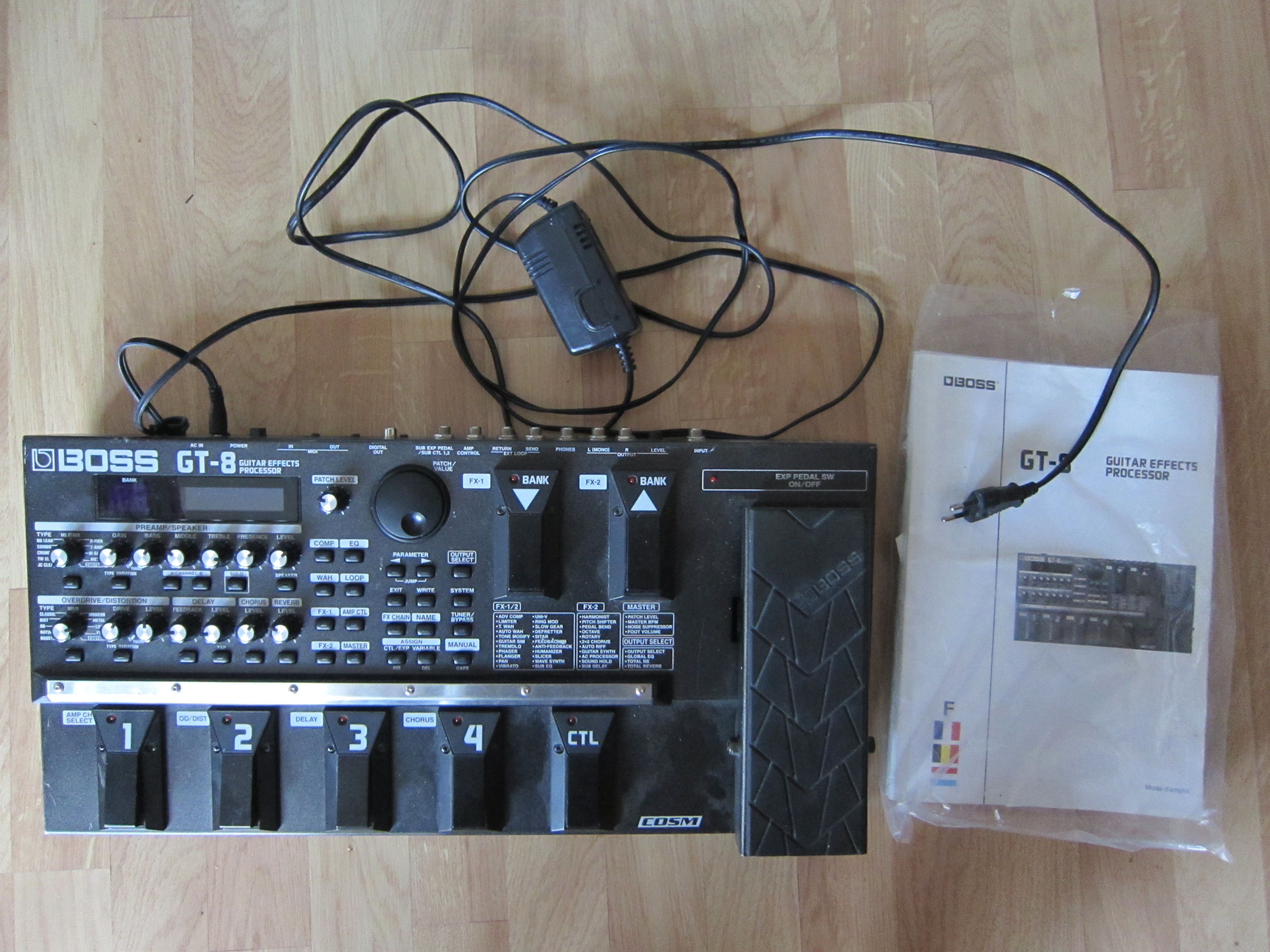 Photo Boss GT8 Boss GT8 Guitar Effects Processor (728534