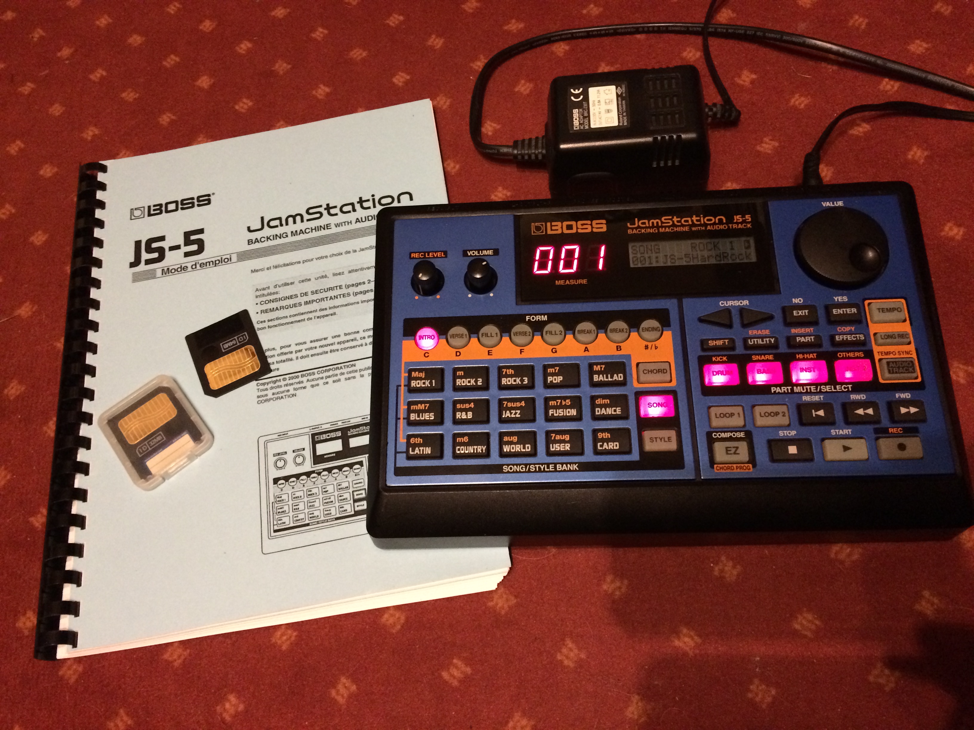 JS5 JAMSTATION Boss JS5 JamStation Audiofanzine