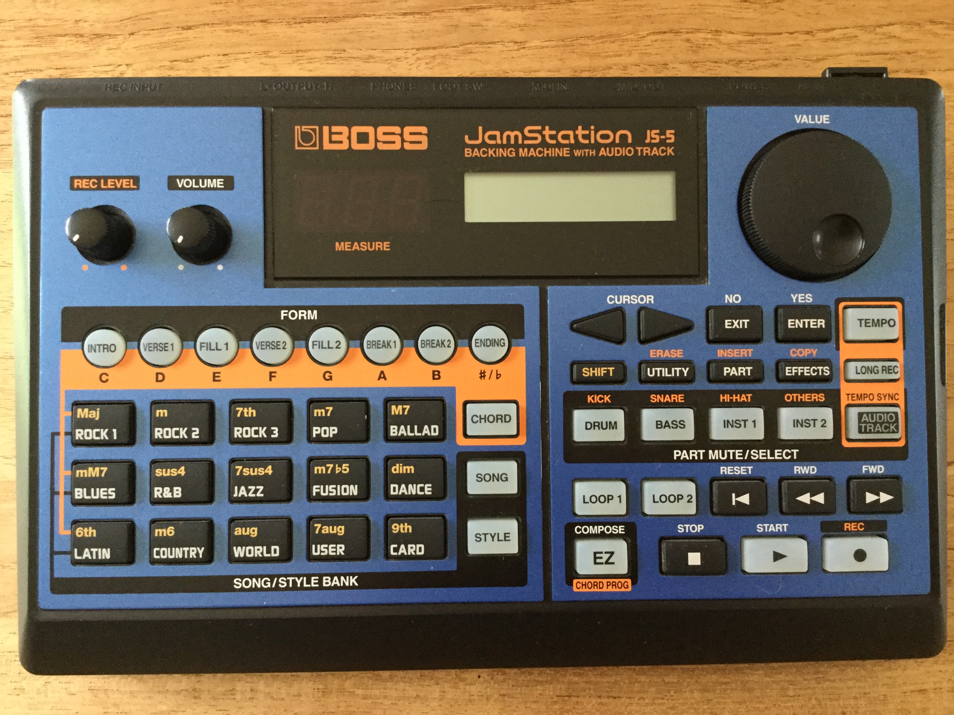JS5 JamStation Boss JS5 JamStation Audiofanzine