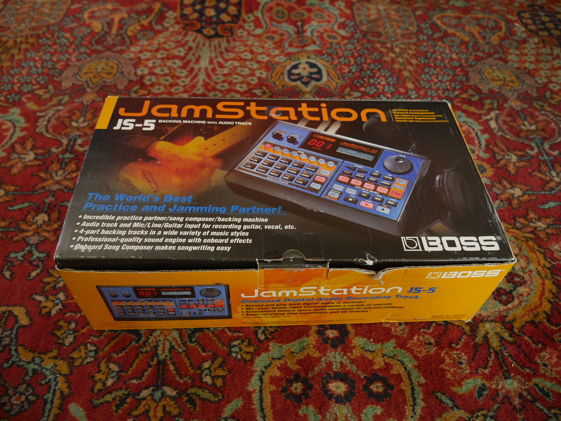 JS5 JamStation Boss JS5 JamStation Audiofanzine