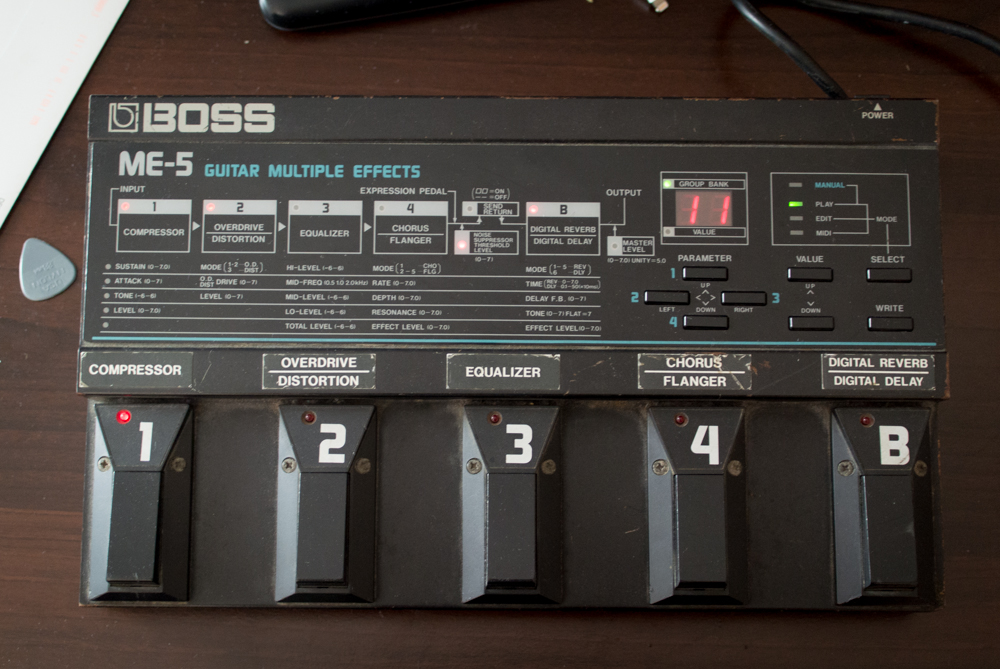 Boss ME5 image (794143) Audiofanzine