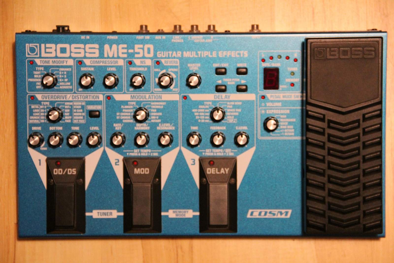 Photo Boss ME50 Boss ME50 Guitar Multiple Effects (156092
