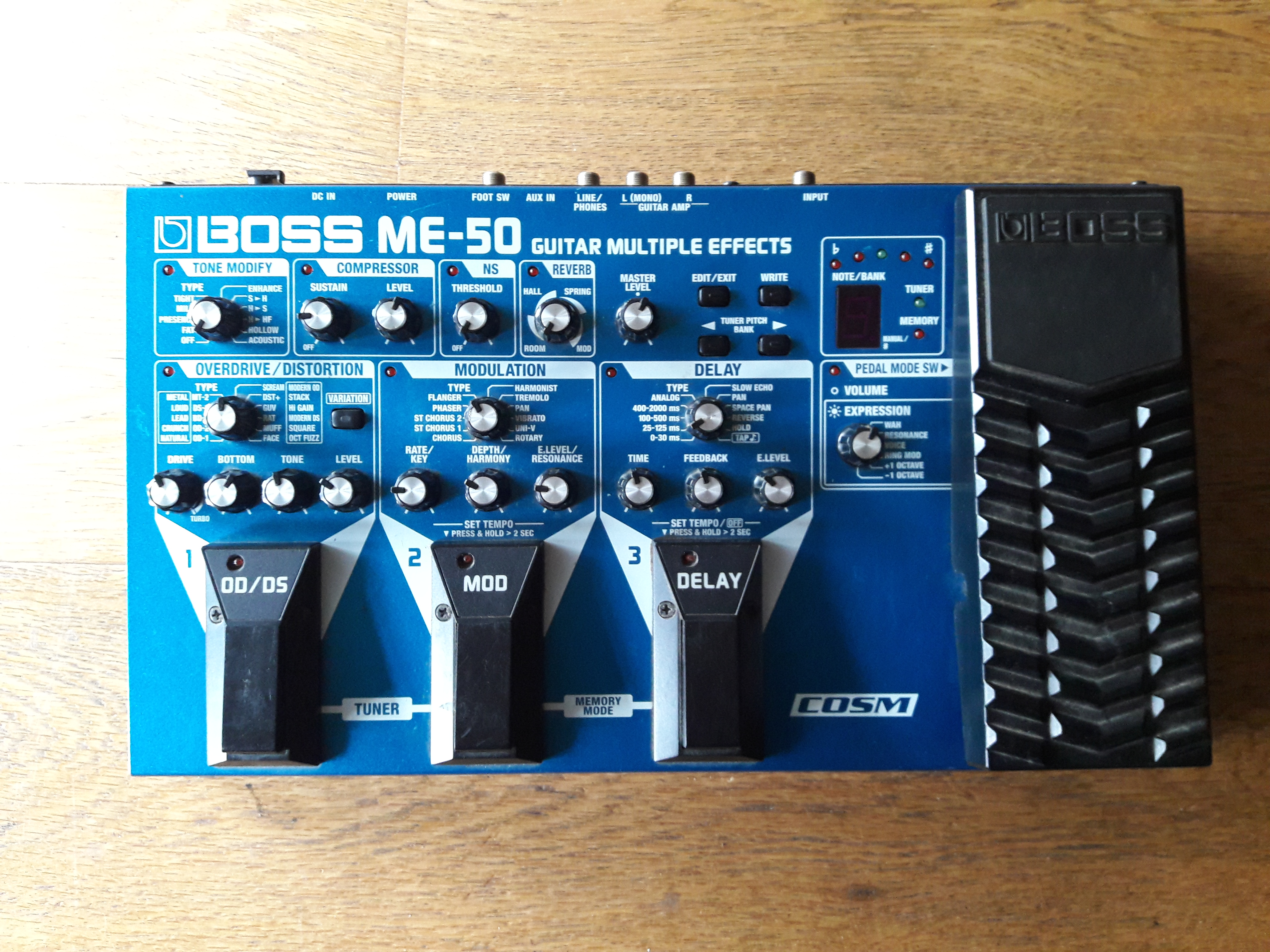 ME-50 - Boss ME-50 - Audiofanzine