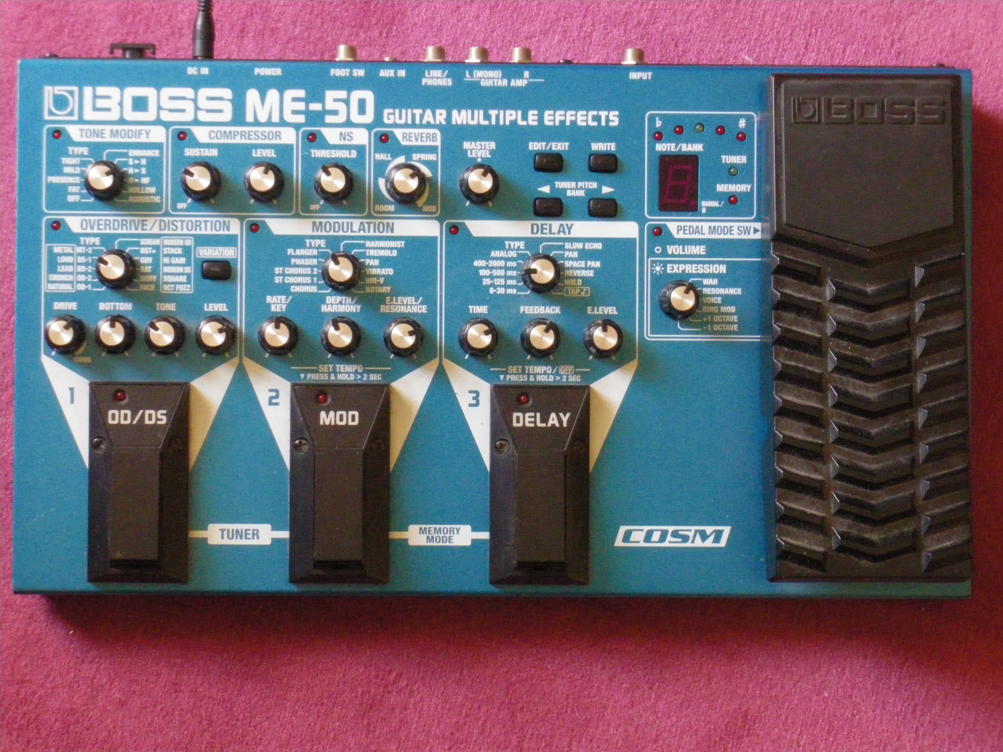 Photo Boss ME50 Boss ME50 Guitar Multiple Effects (467323