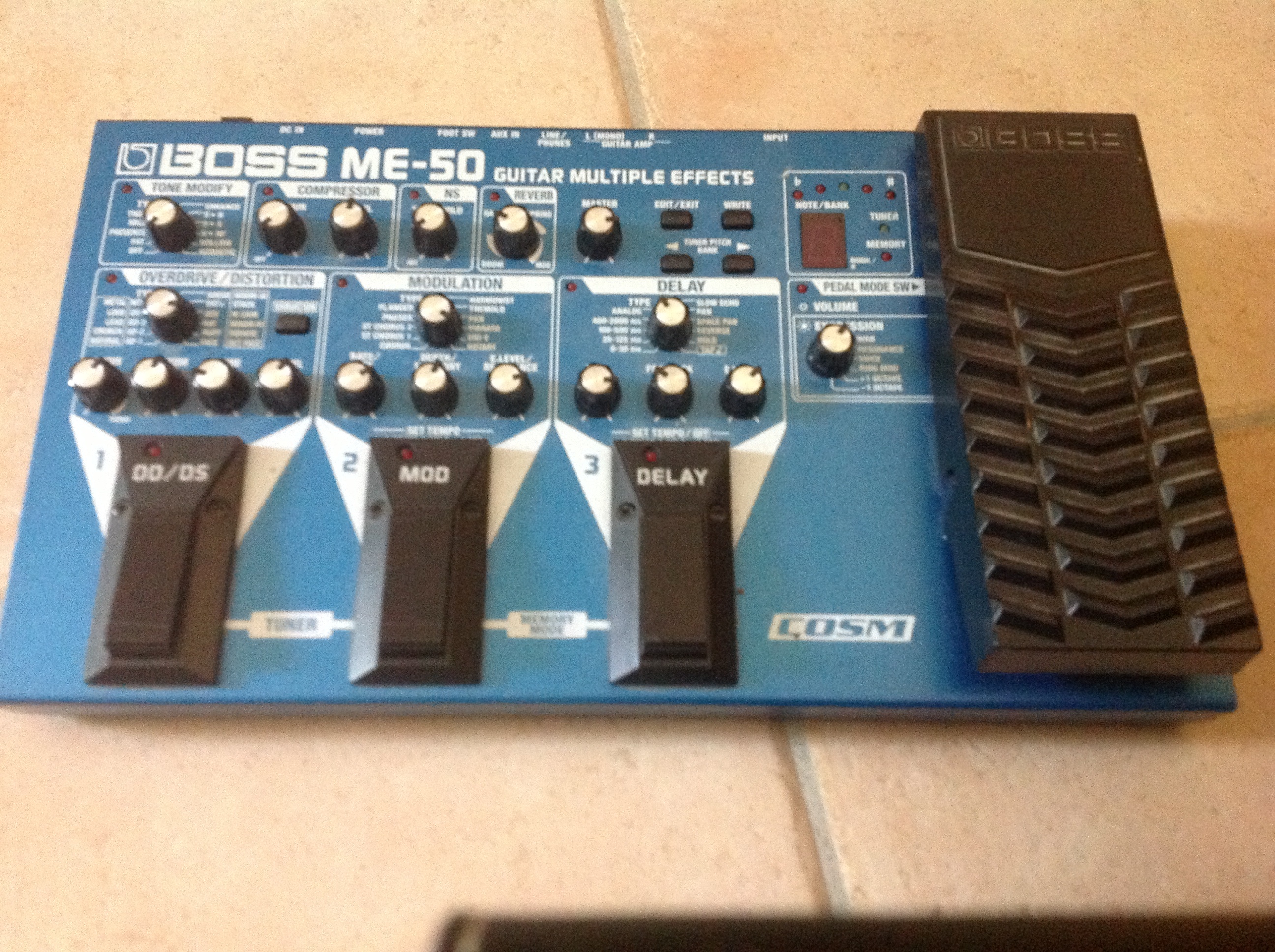 Me 50. Multi Guitar Effects Pedal. Гитарный Workstation. Guitar Multi Effects.