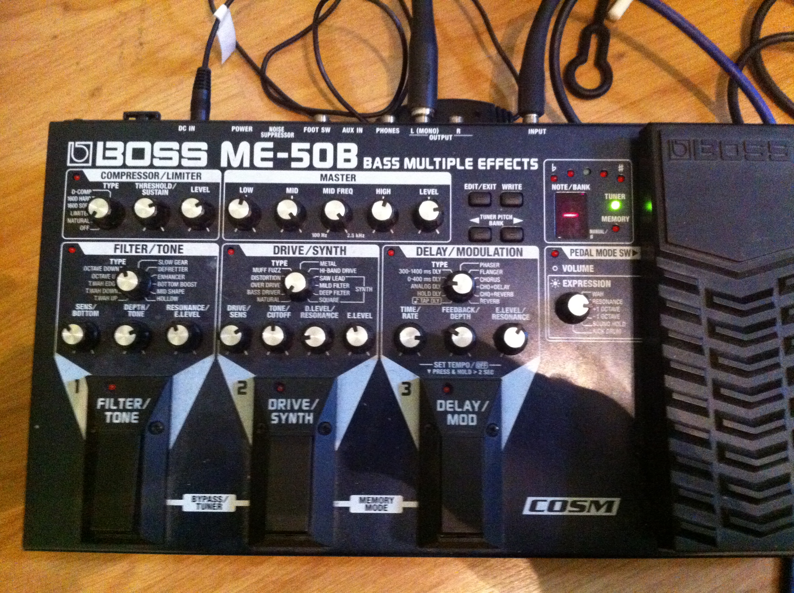 Photo Boss ME50B Boss ME50B Bass Multiple Effects (484270