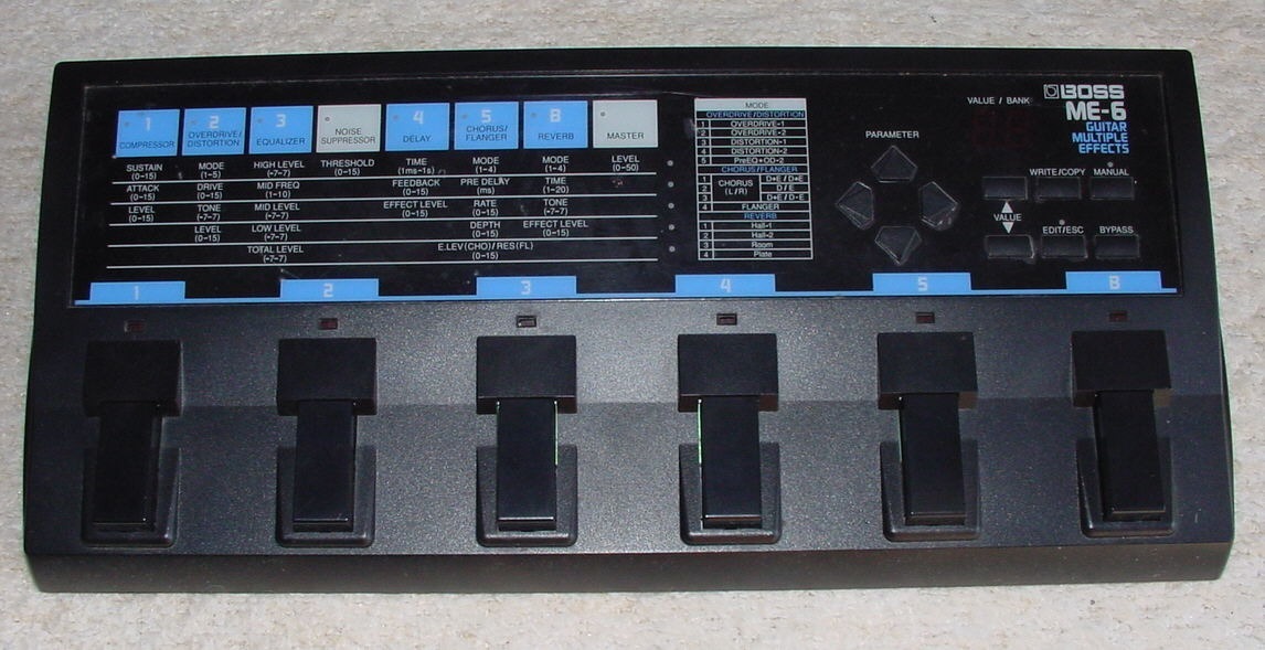 Boss ME6 image (590163) Audiofanzine