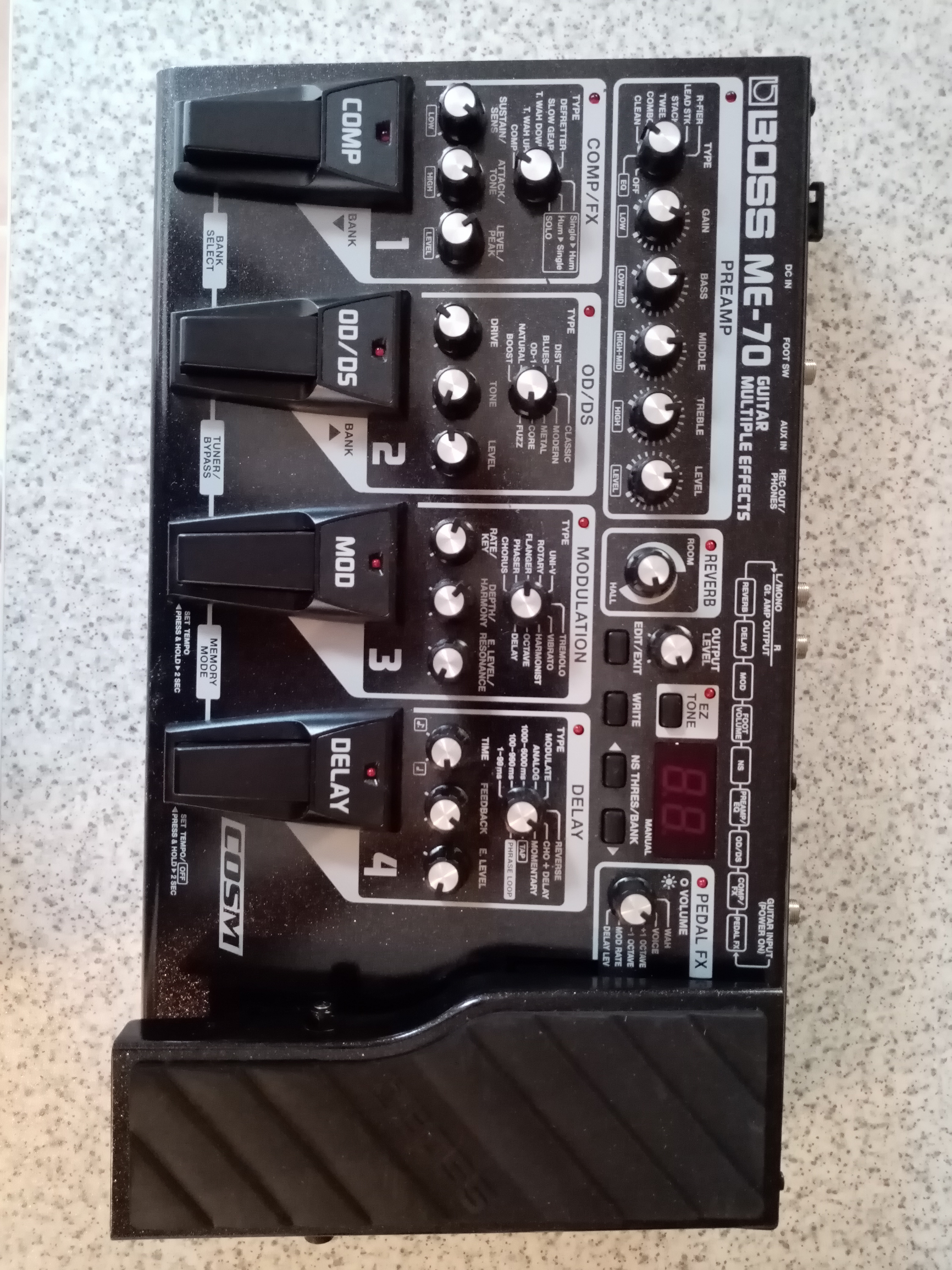 ME70 Boss ME70 Audiofanzine