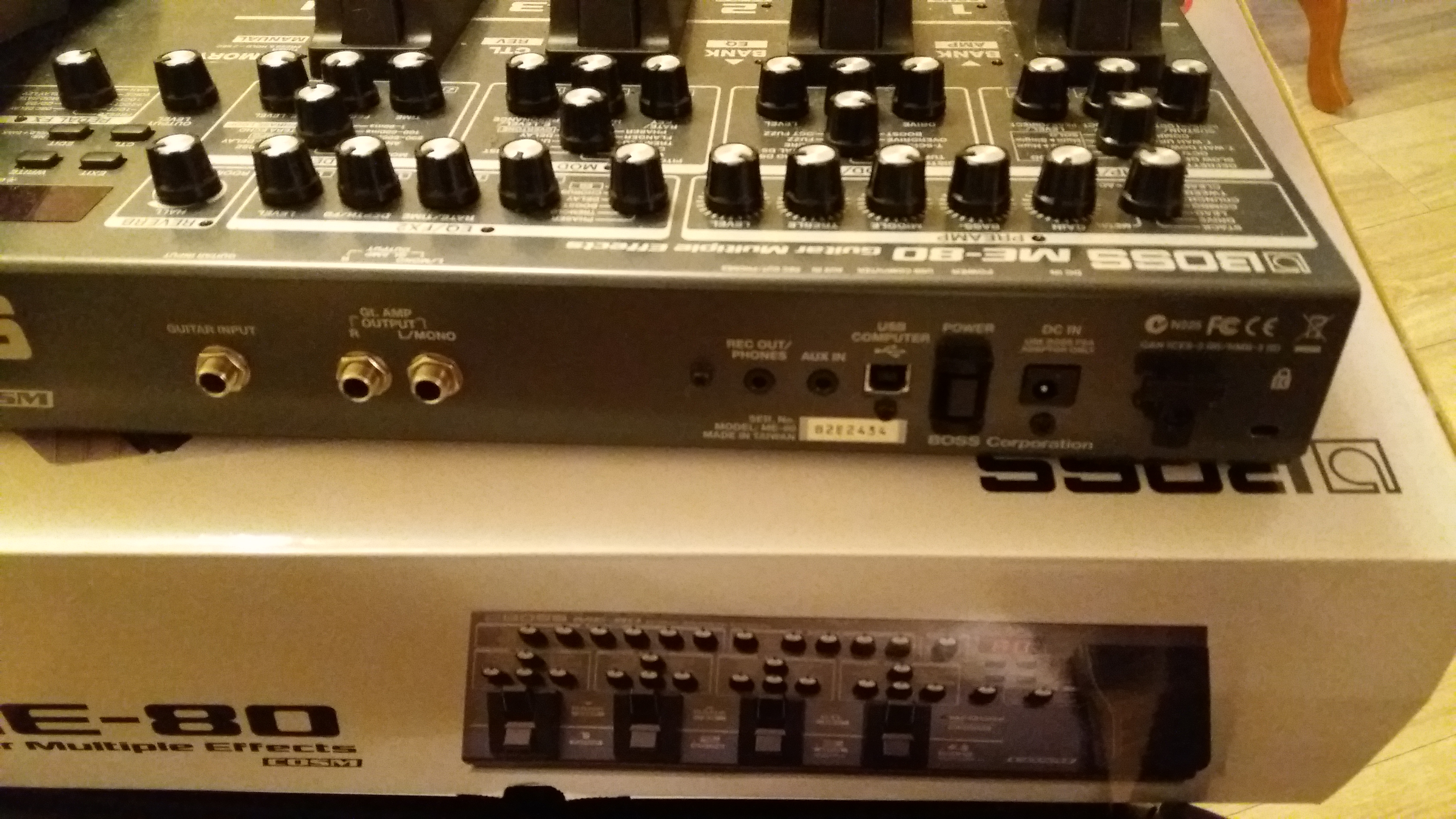 ME80 Boss ME80 Audiofanzine