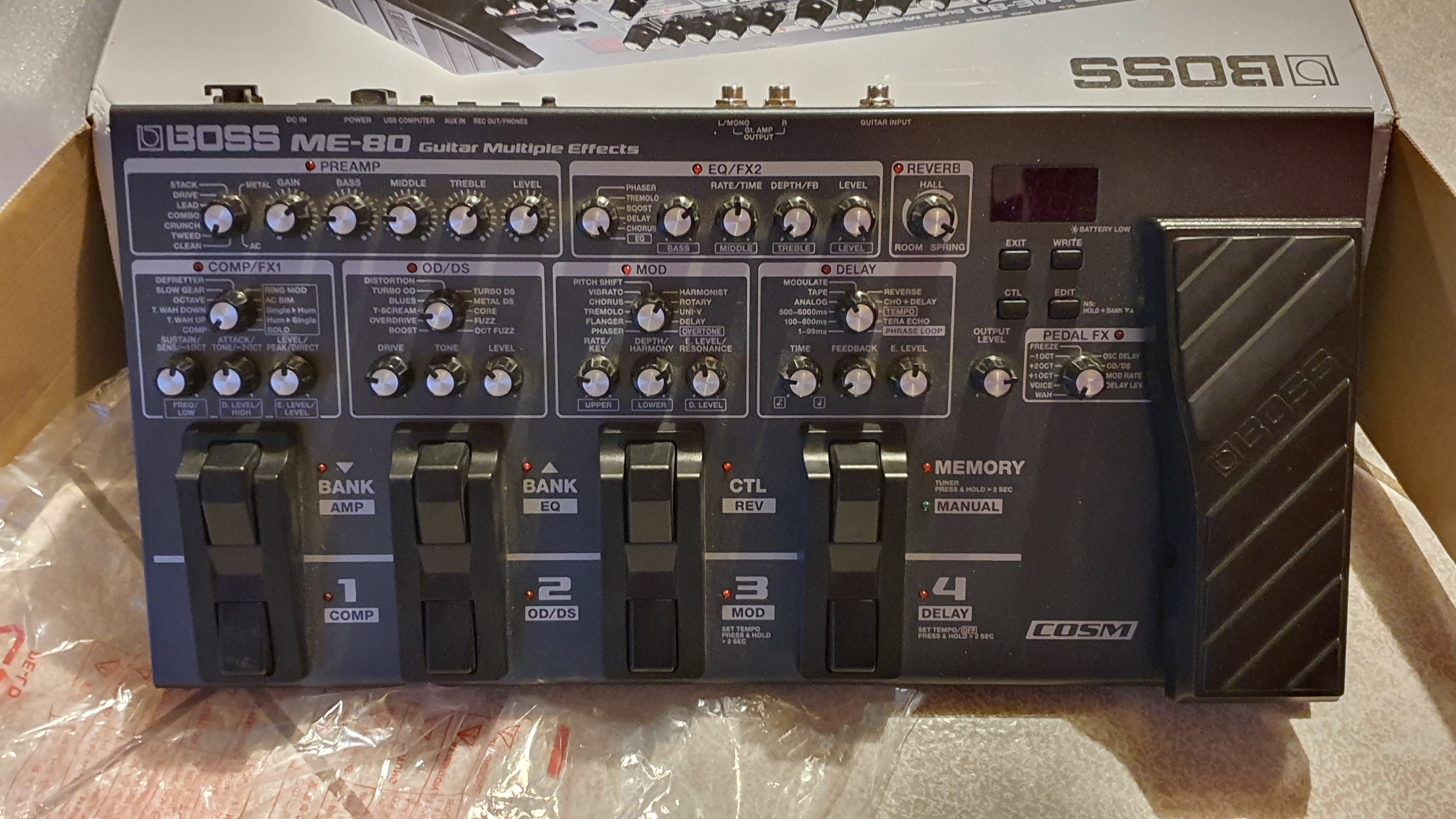 ME80 Boss ME80 Audiofanzine