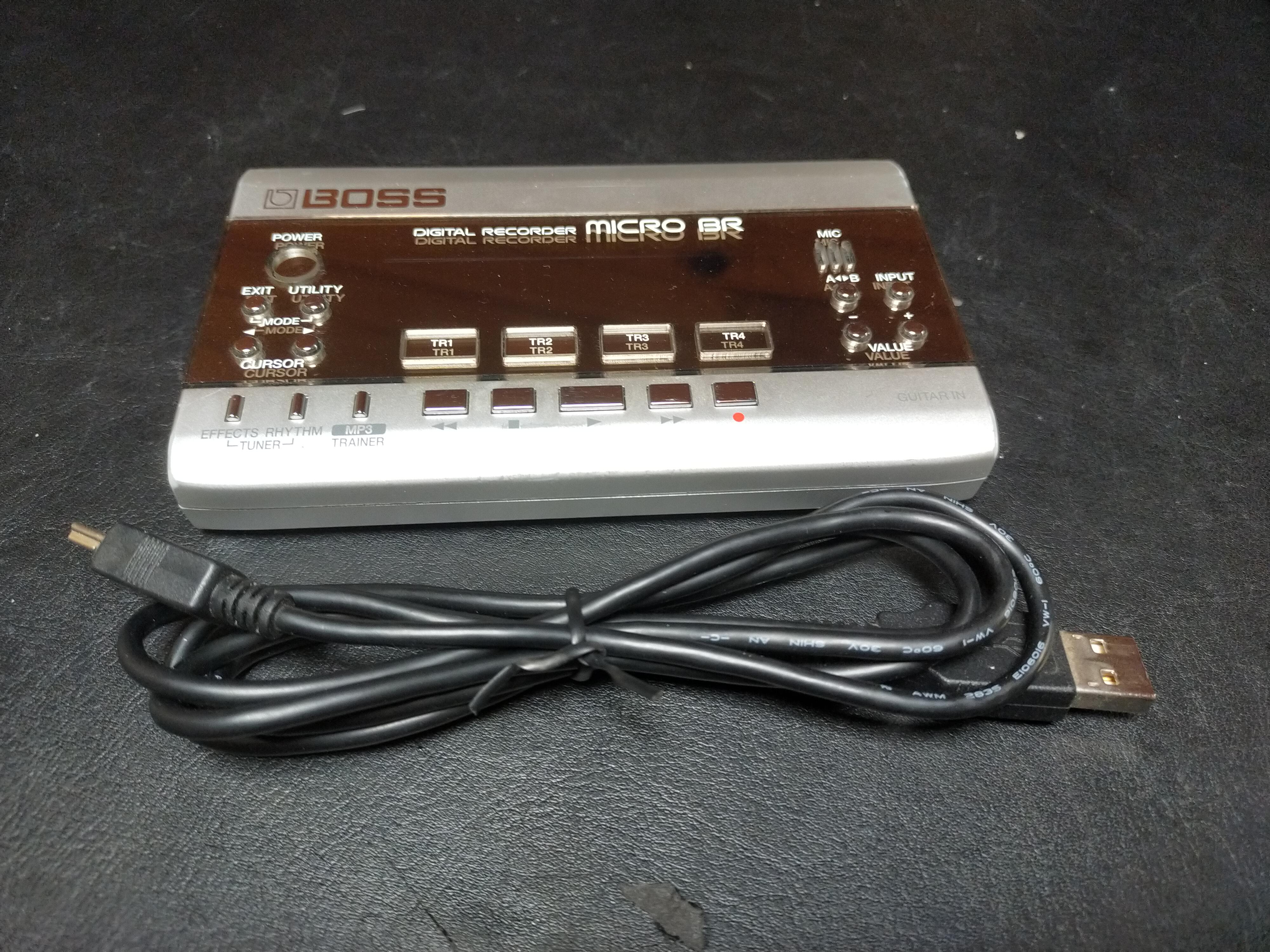 Micro BR Digital Recorder Boss Micro BR Digital Recorder Audiofanzine