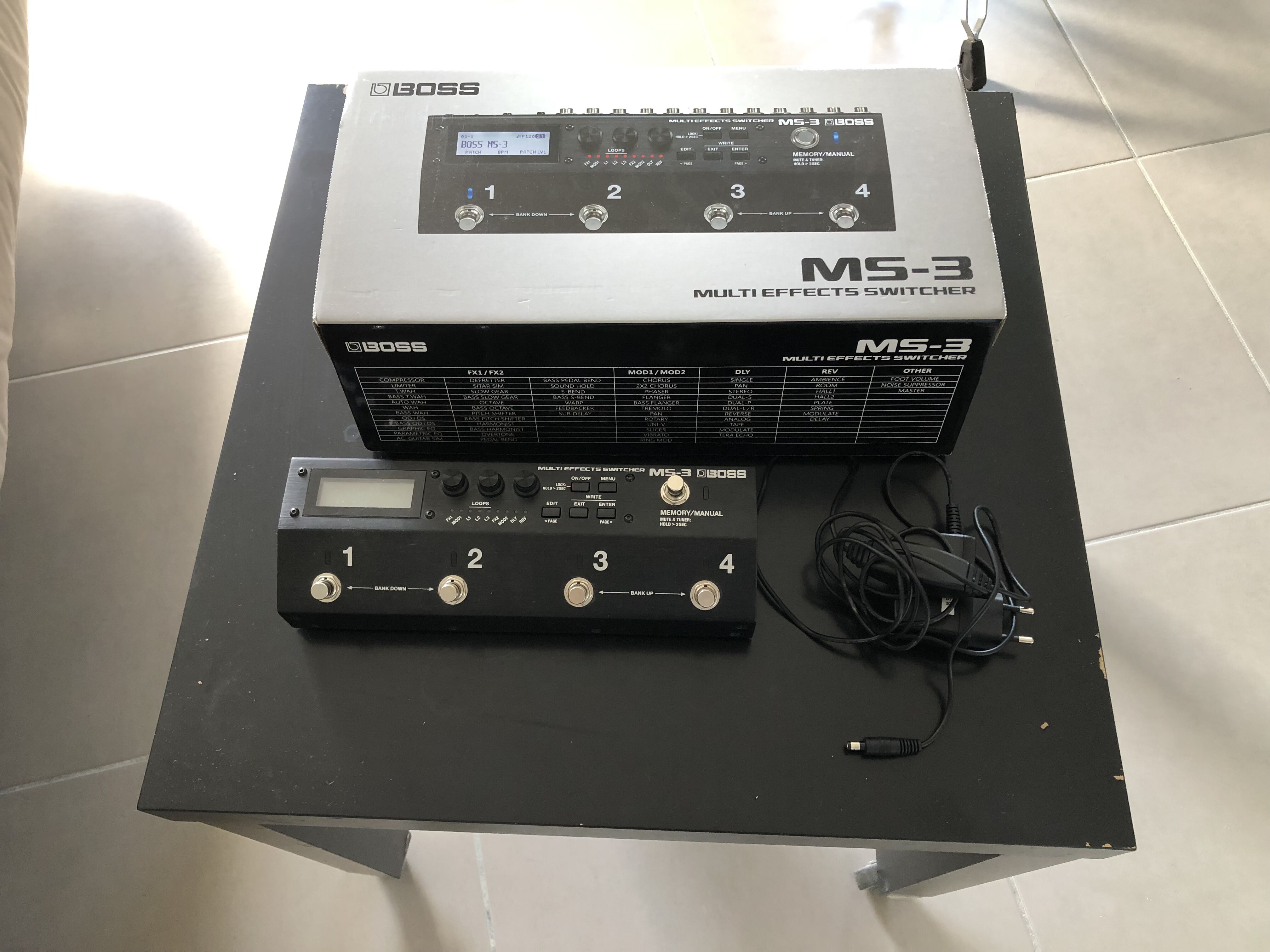 ジュウターン様 BOSS MS-3 FS-7付き-