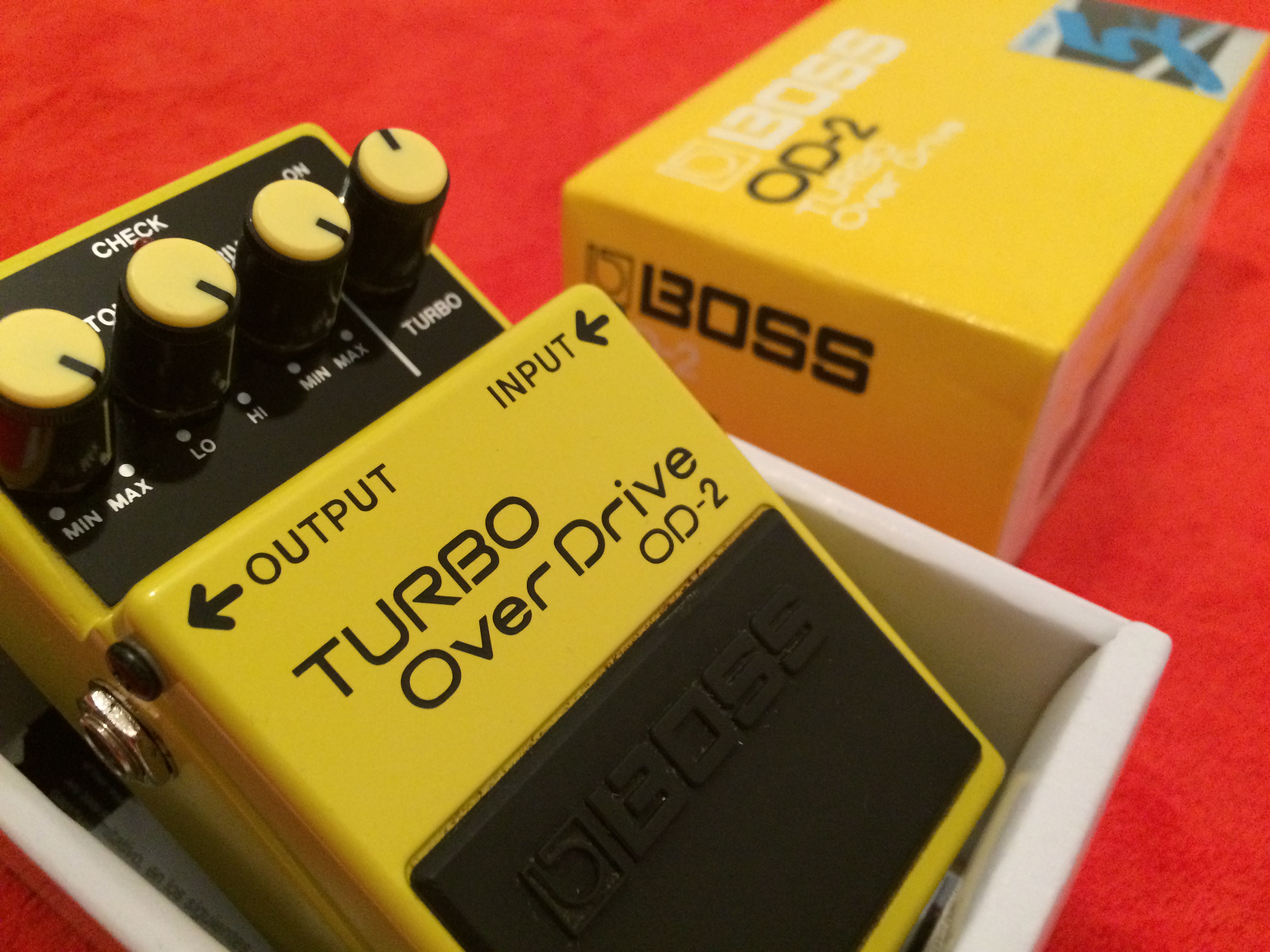Boss OD-2 TURBO OverDrive - Audiofanzine