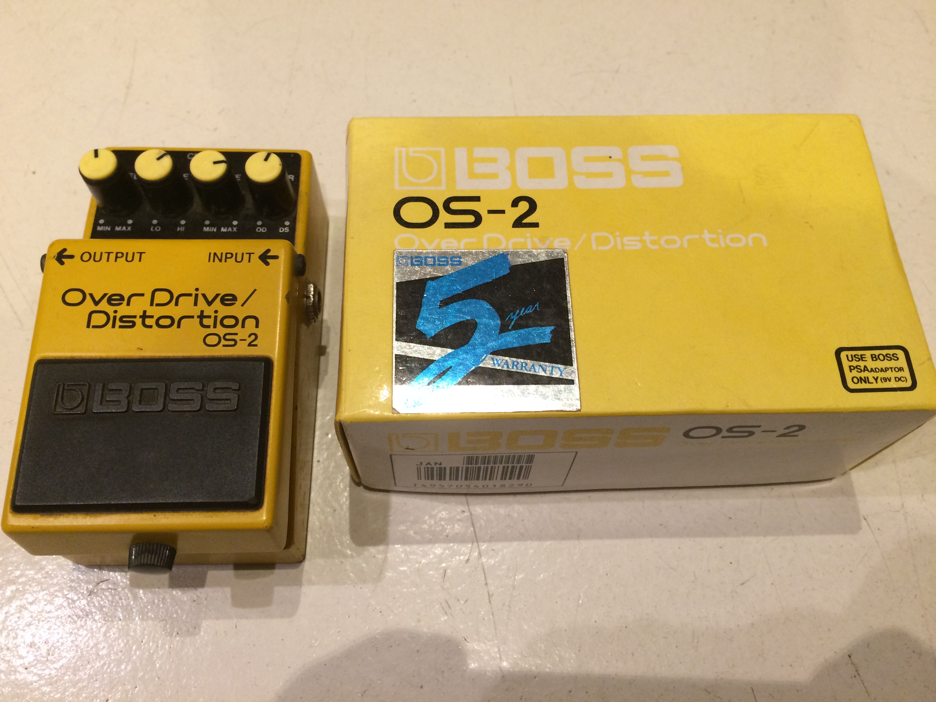 Photo Boss OS2 OverDrive/Distortion Boss OS2 OverDrive/Distortion