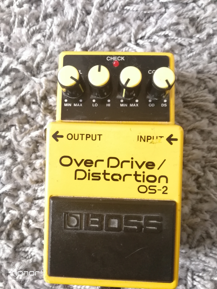 OS2 OVERDRIVE/DISTORTION Boss OS2 OverDrive/Distortion Audiofanzine