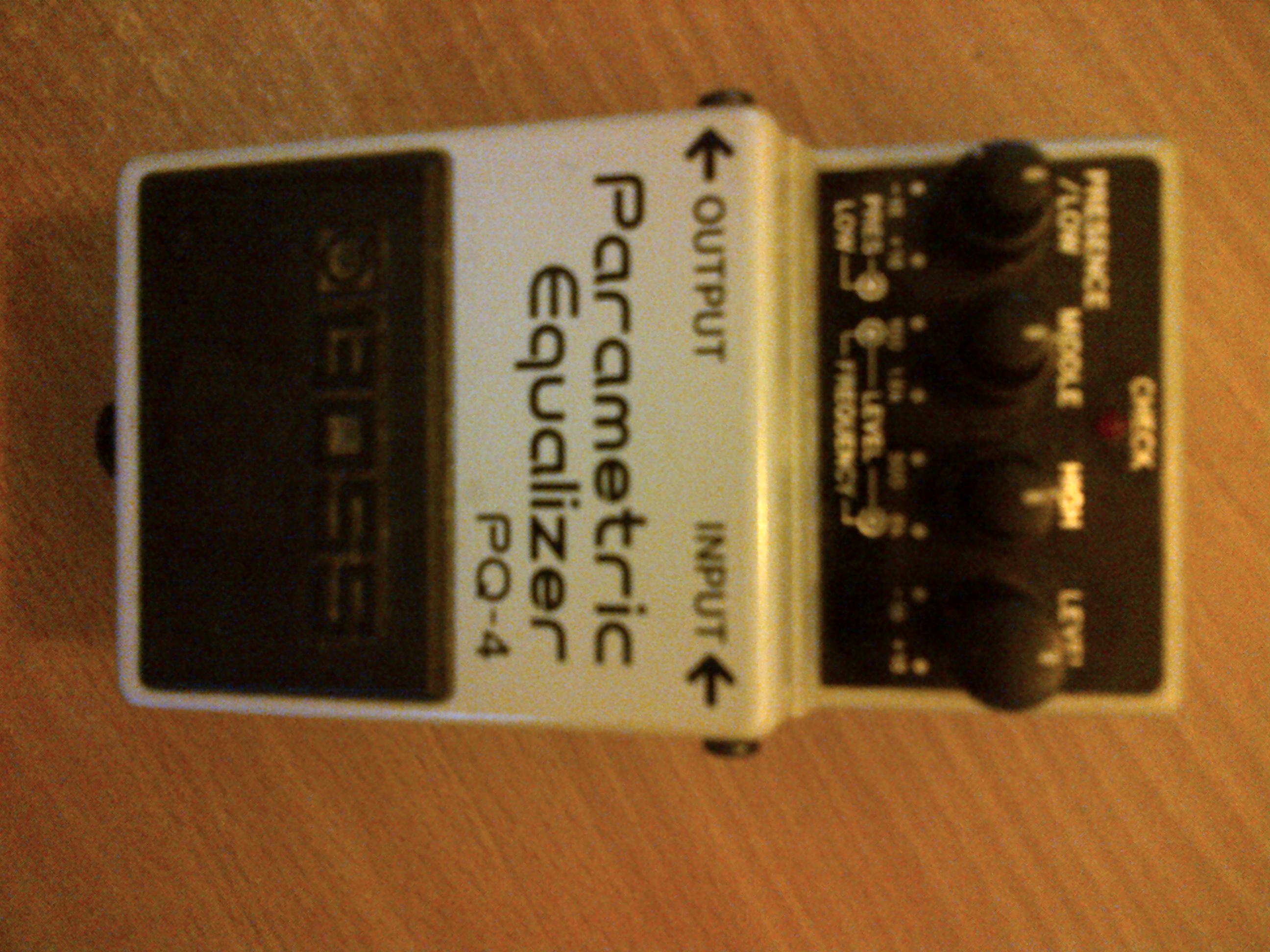 PQ4 PARAMETRIC EQUALIZER Boss PQ4 Parametric Equalizer Audiofanzine