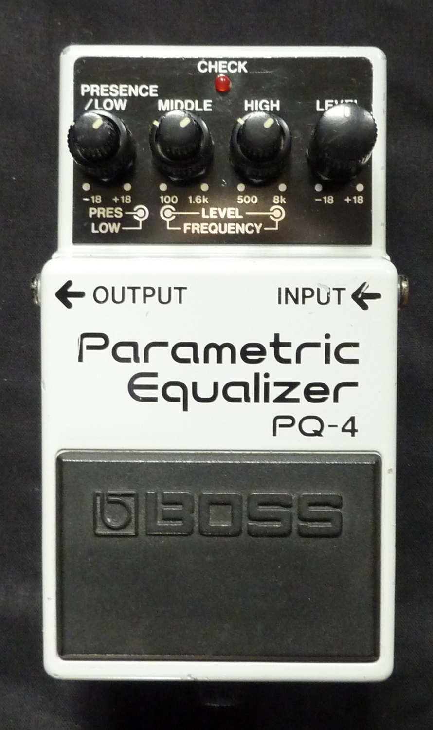 PQ-4 Parametric Equalizer - Boss PQ-4 Parametric Equalizer 
