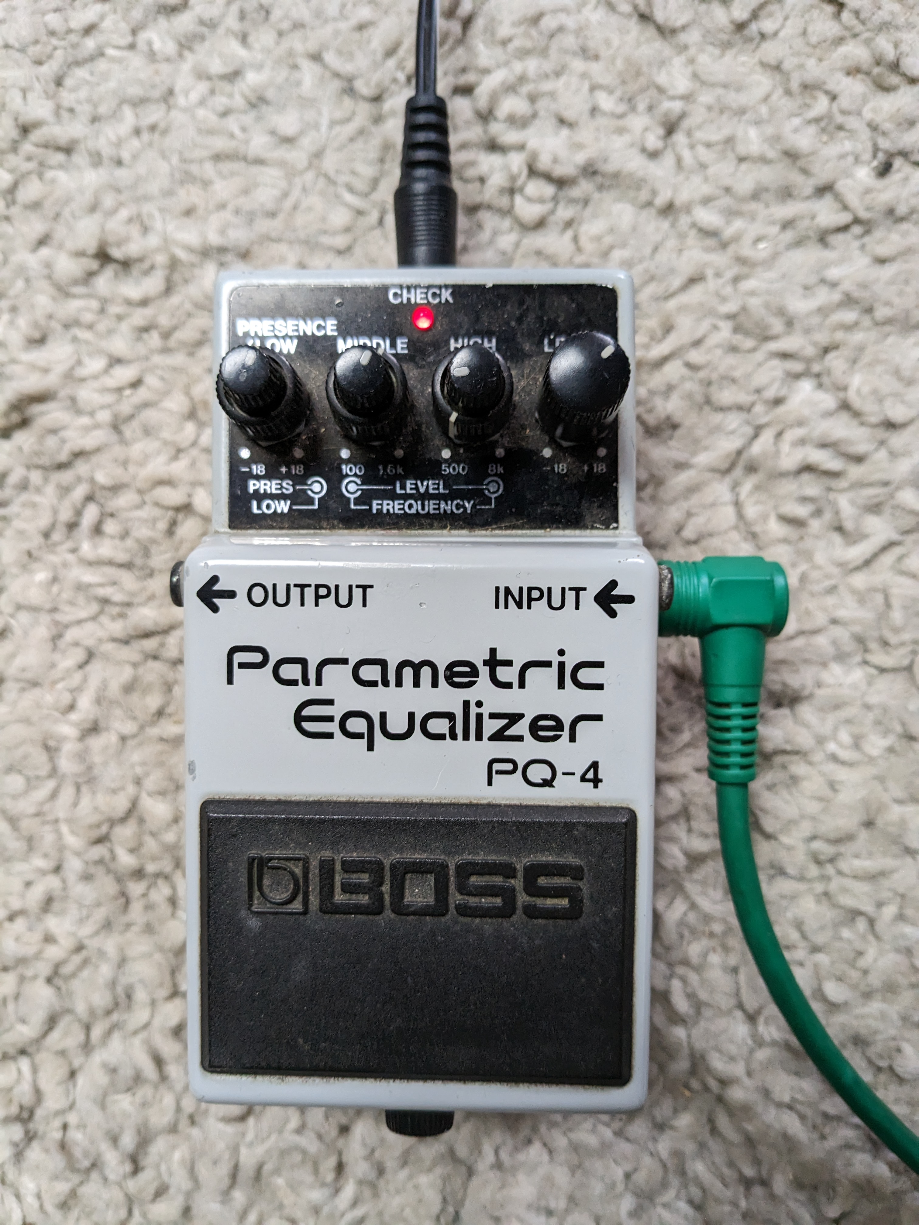 PQ-4 Parametric Equalizer - Boss PQ-4 Parametric Equalizer