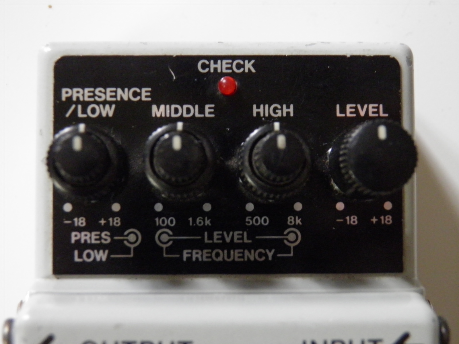 Photo Boss PQ4 Parametric Equalizer Boss PQ4 Parametric Equalizer