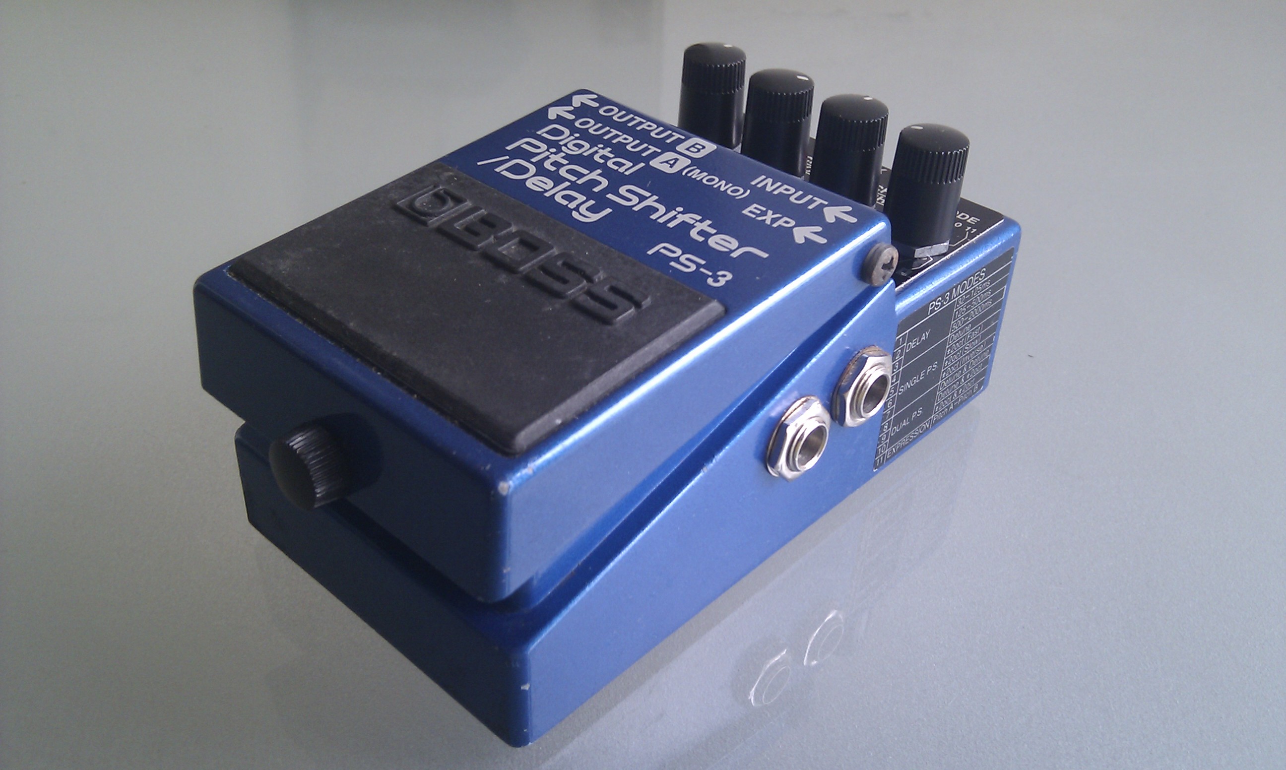 PS3 Digital Pitch Shifter/Delay Boss Audiofanzine