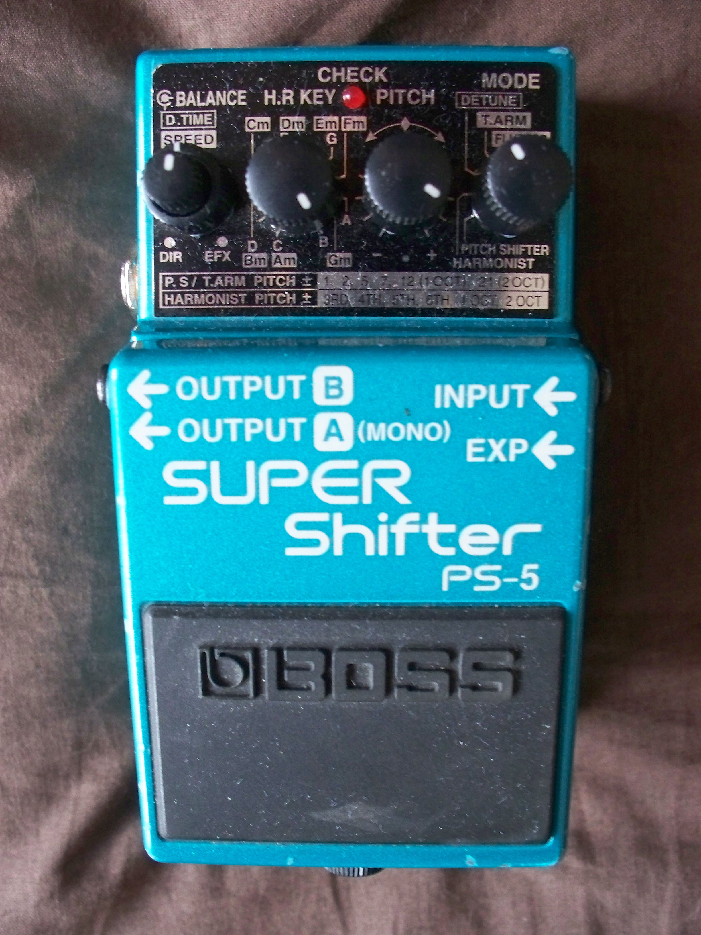 Boss PS5 SUPER Shifter image (245230) Audiofanzine