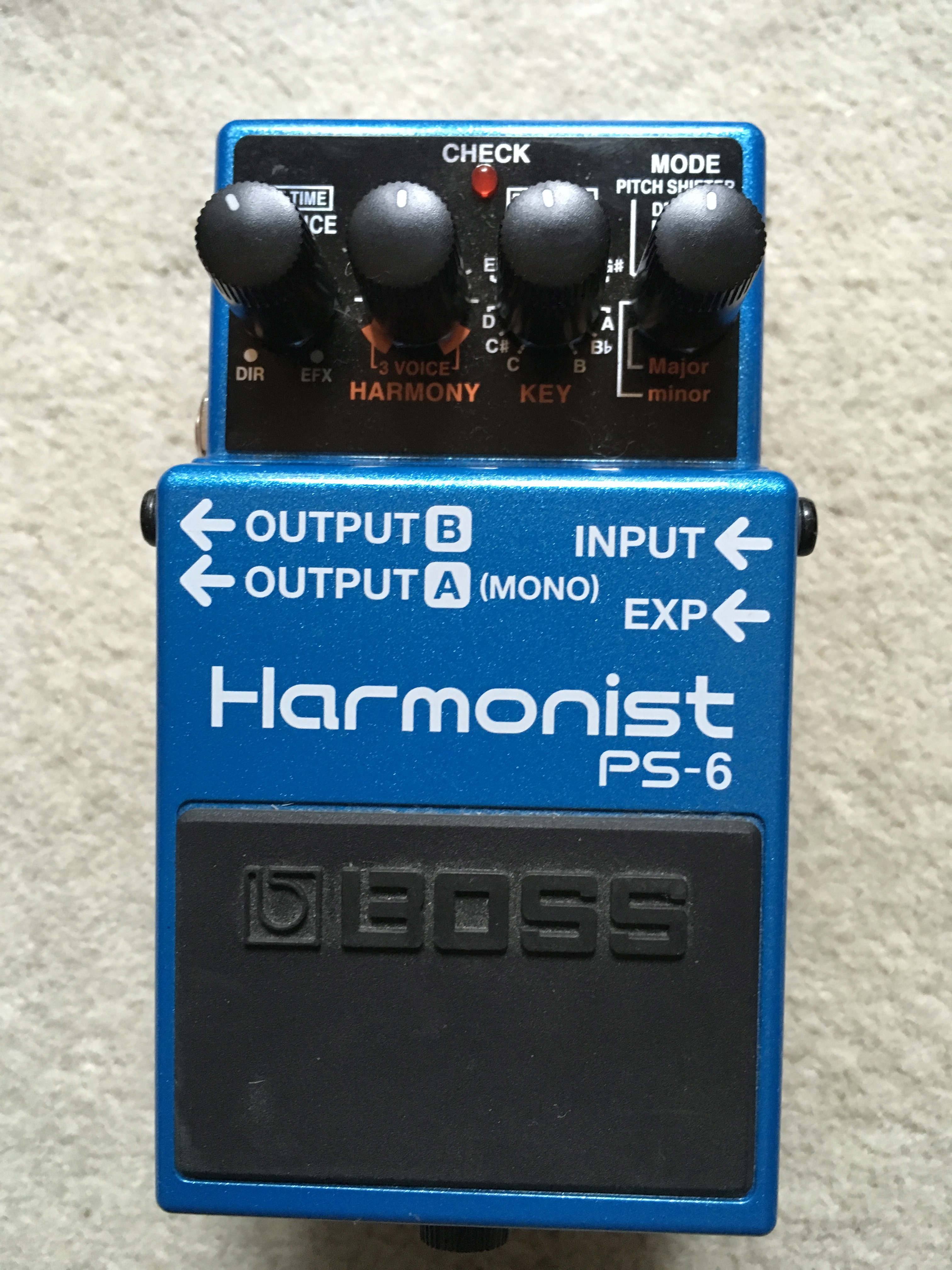 PS6 HARMONIST Boss PS6 Harmonist Audiofanzine
