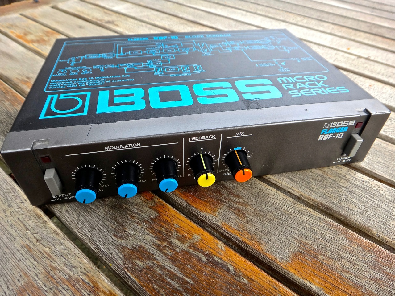 Photo Boss RBF10 Flanger Boss1 (1577917) Audiofanzine
