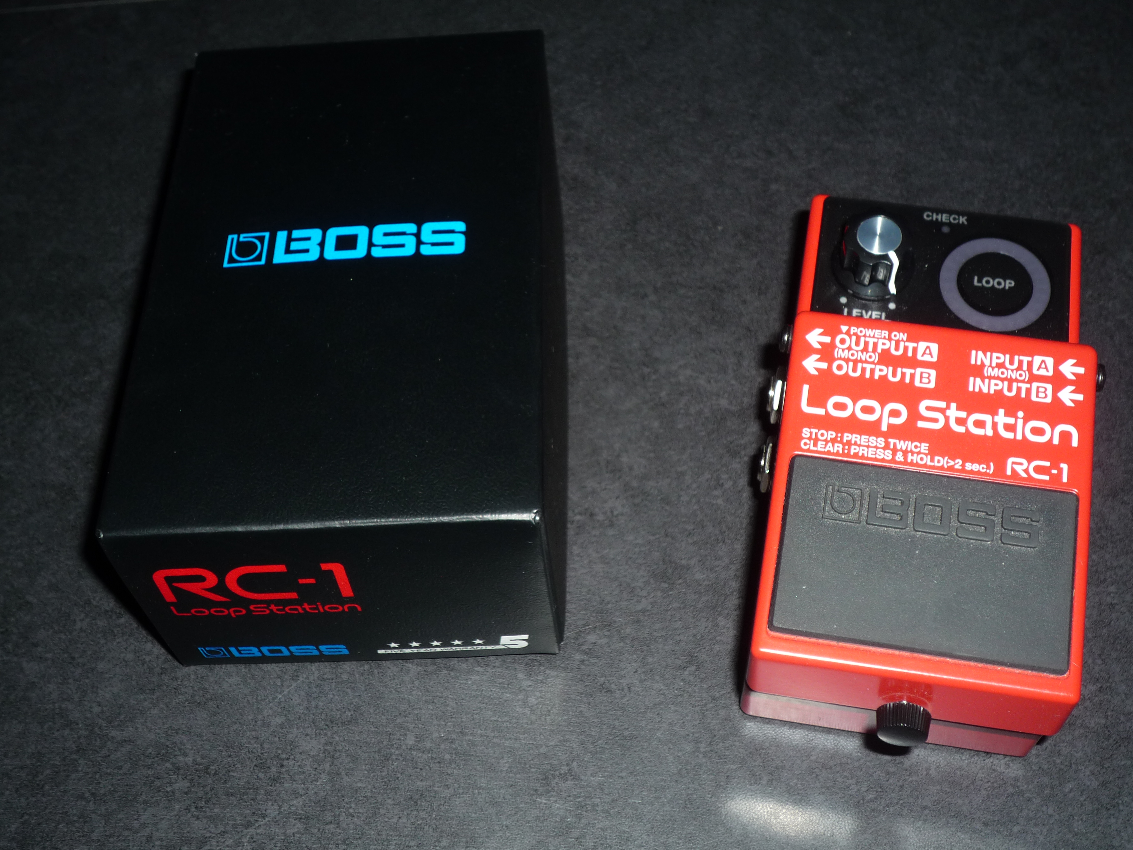 BOSS - Boss Loop Station RC-1 テストのみ未使用の+spbgp44.ru