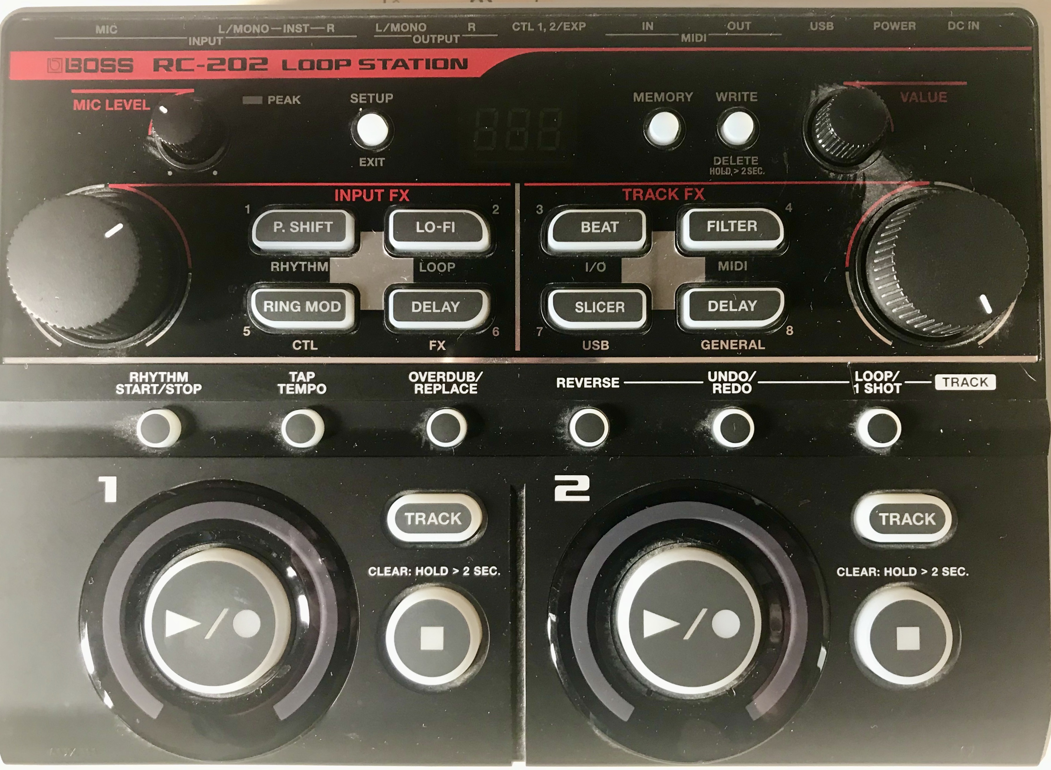 RC202 Loop Station Boss RC202 Loop Station Audiofanzine