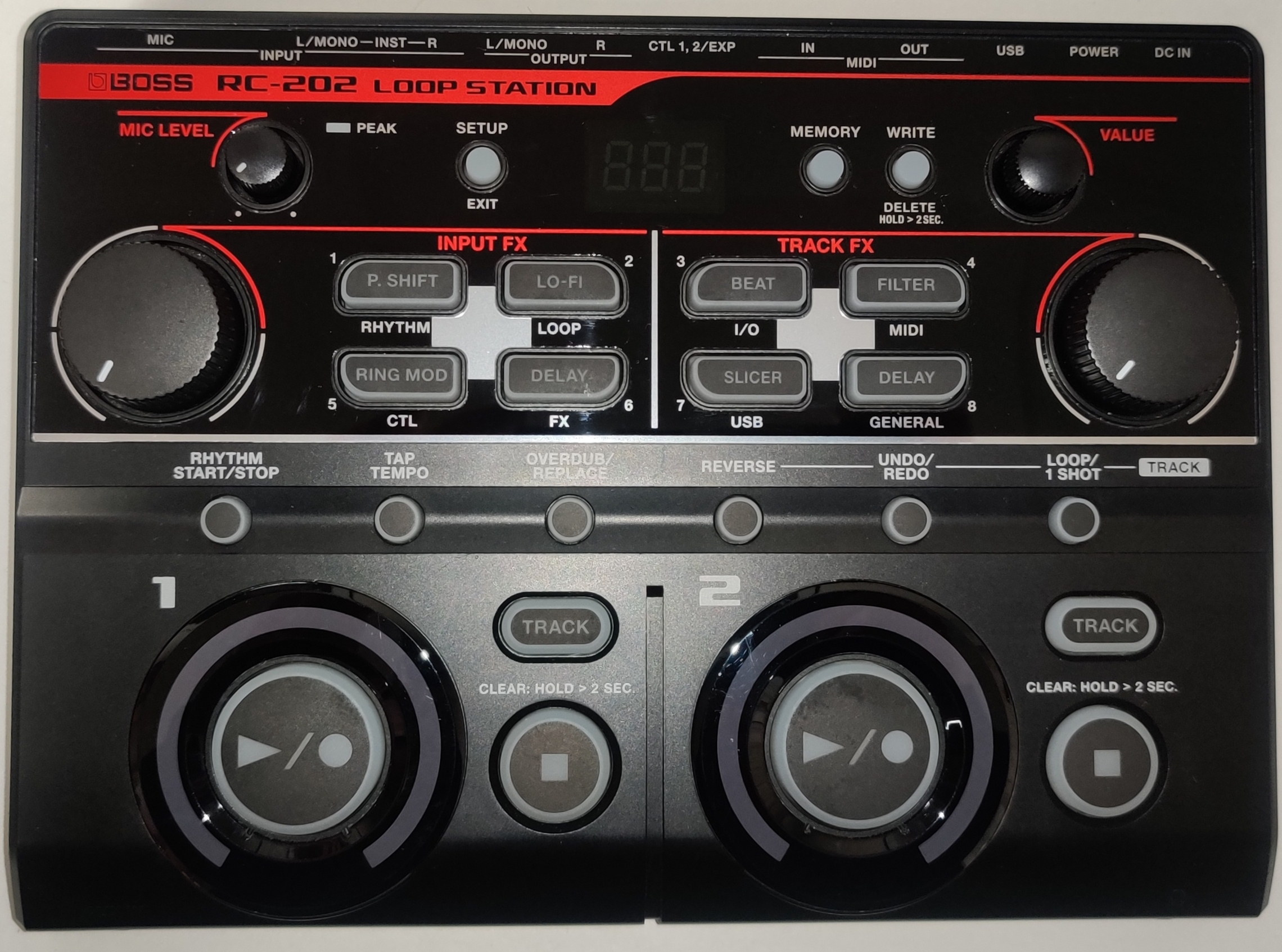 RC202 Loop Station Boss RC202 Loop Station Audiofanzine
