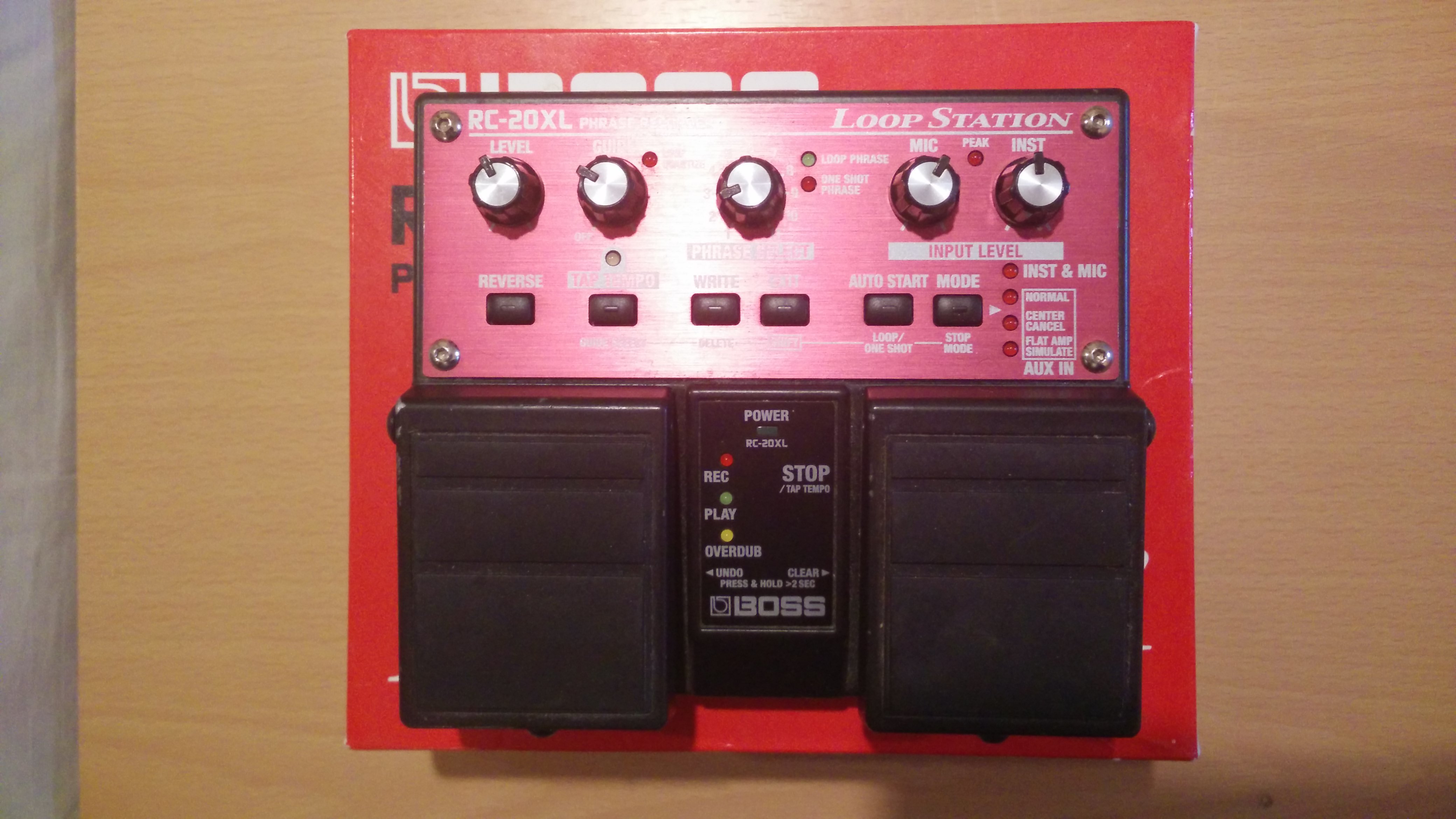 RC20XL LOOP STATION Boss RC20XL Loop Station Audiofanzine