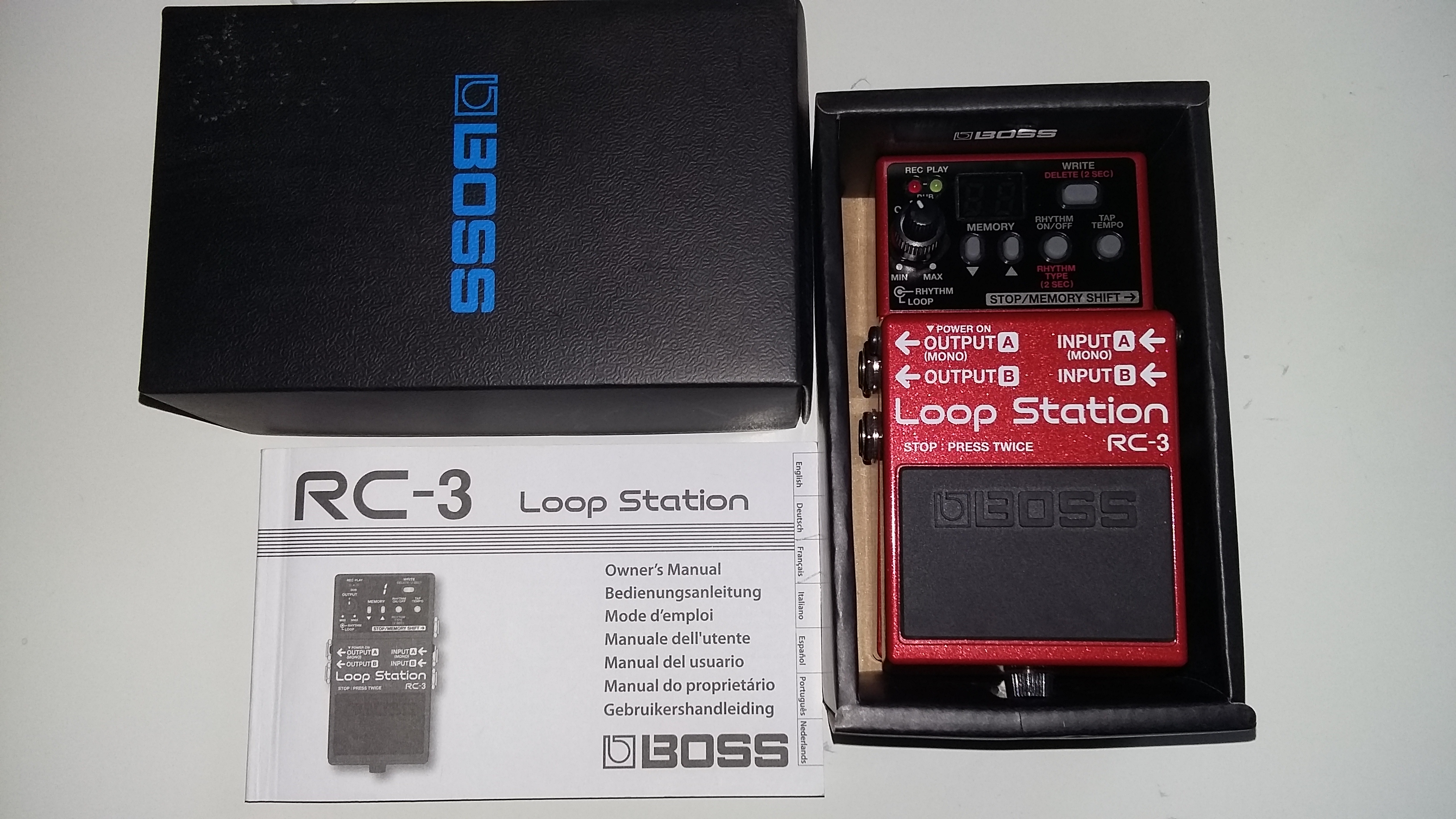 RC3 LOOP STATION Boss RC3 Loop Station Audiofanzine