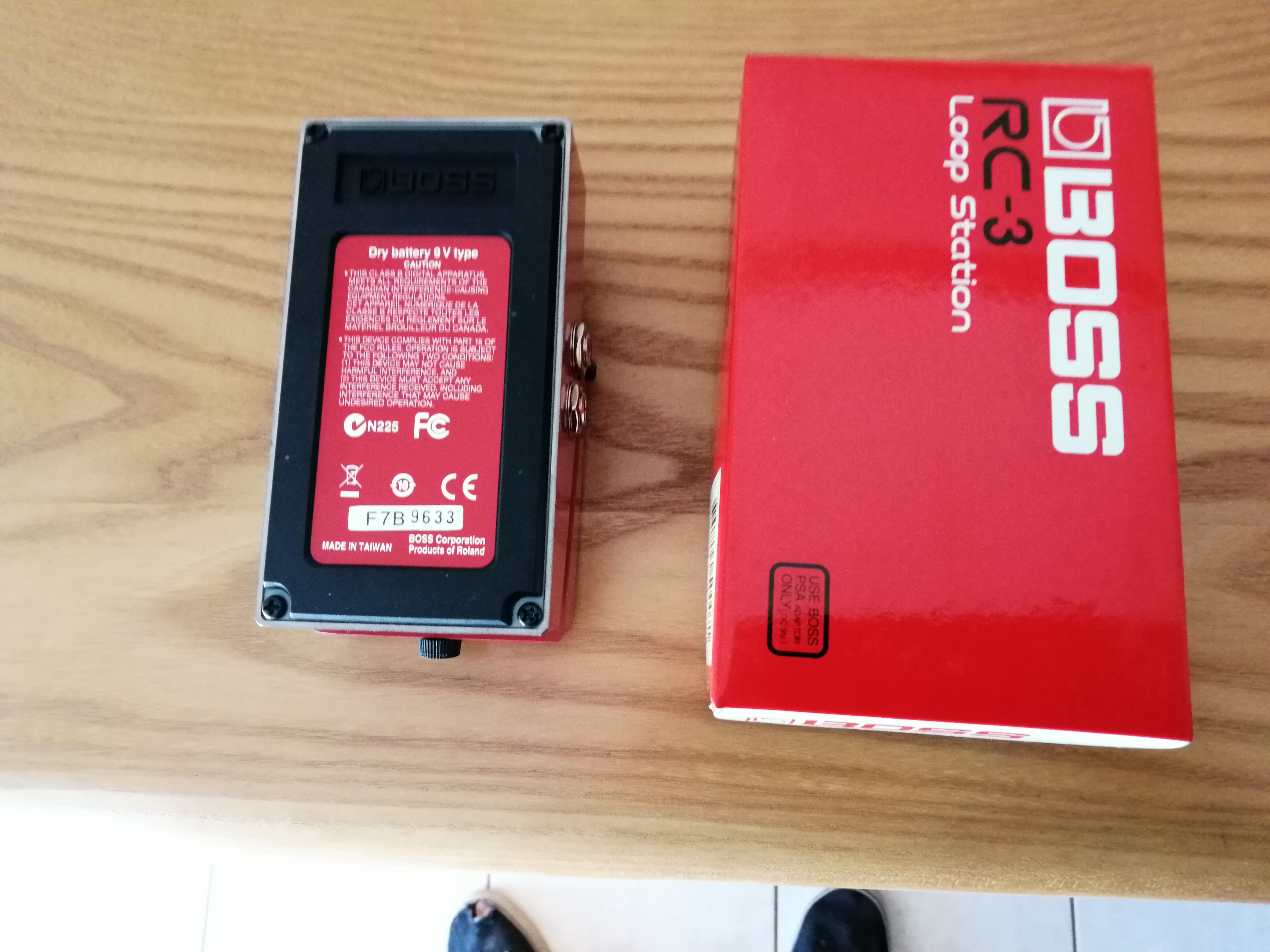 RC-3 LOOP STATION - Boss RC-3 Loop Station - Audiofanzine