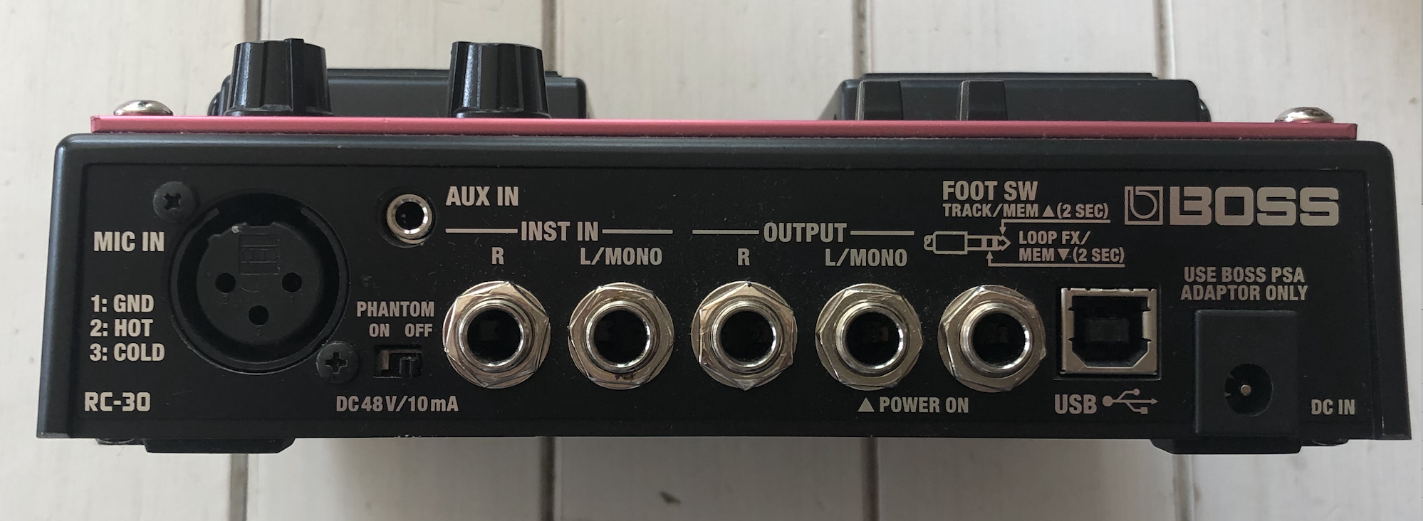 RC30 Loop Station Boss RC30 Loop Station Audiofanzine