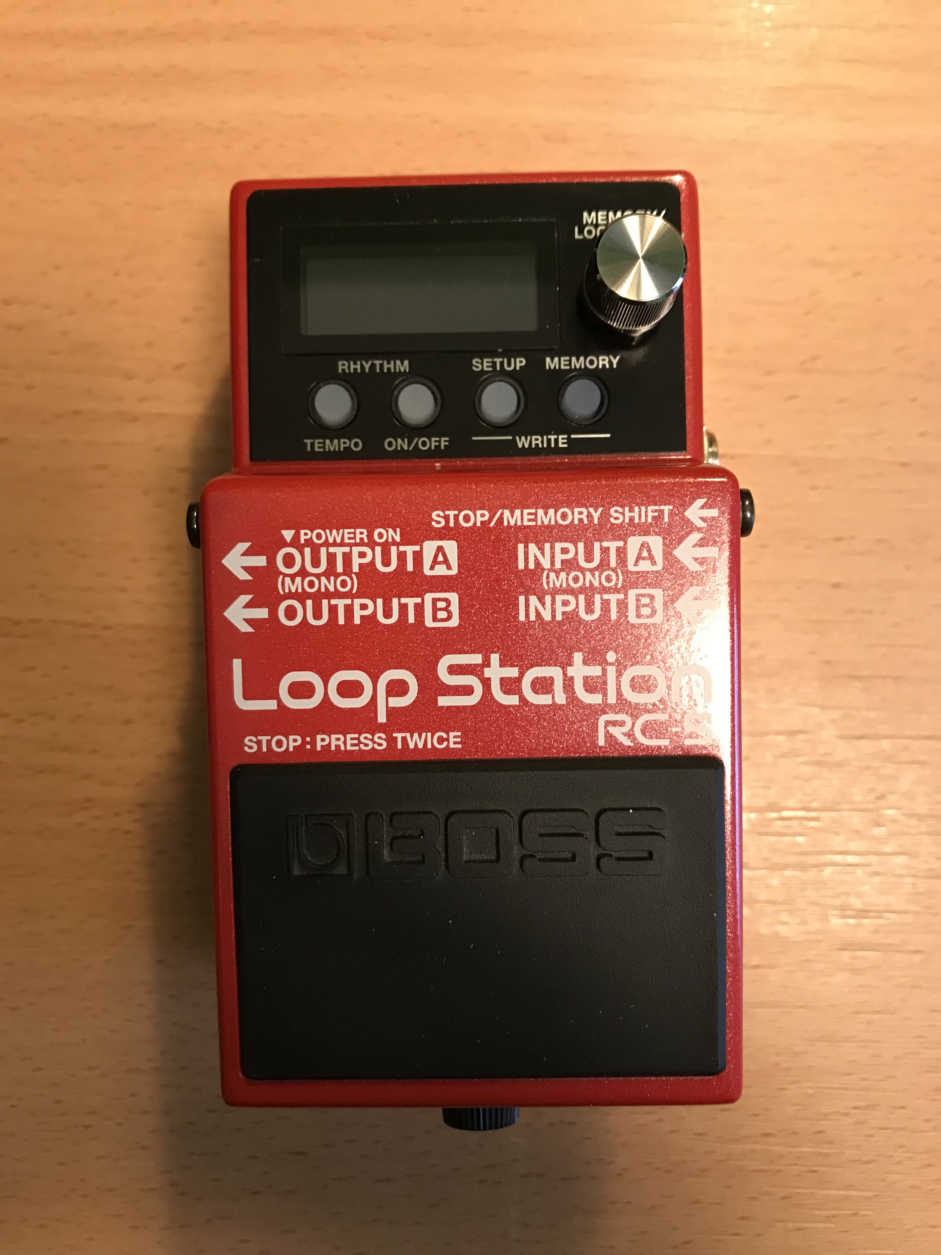 RC-5 Loop Station - Boss RC-5 Loop Station - Audiofanzine