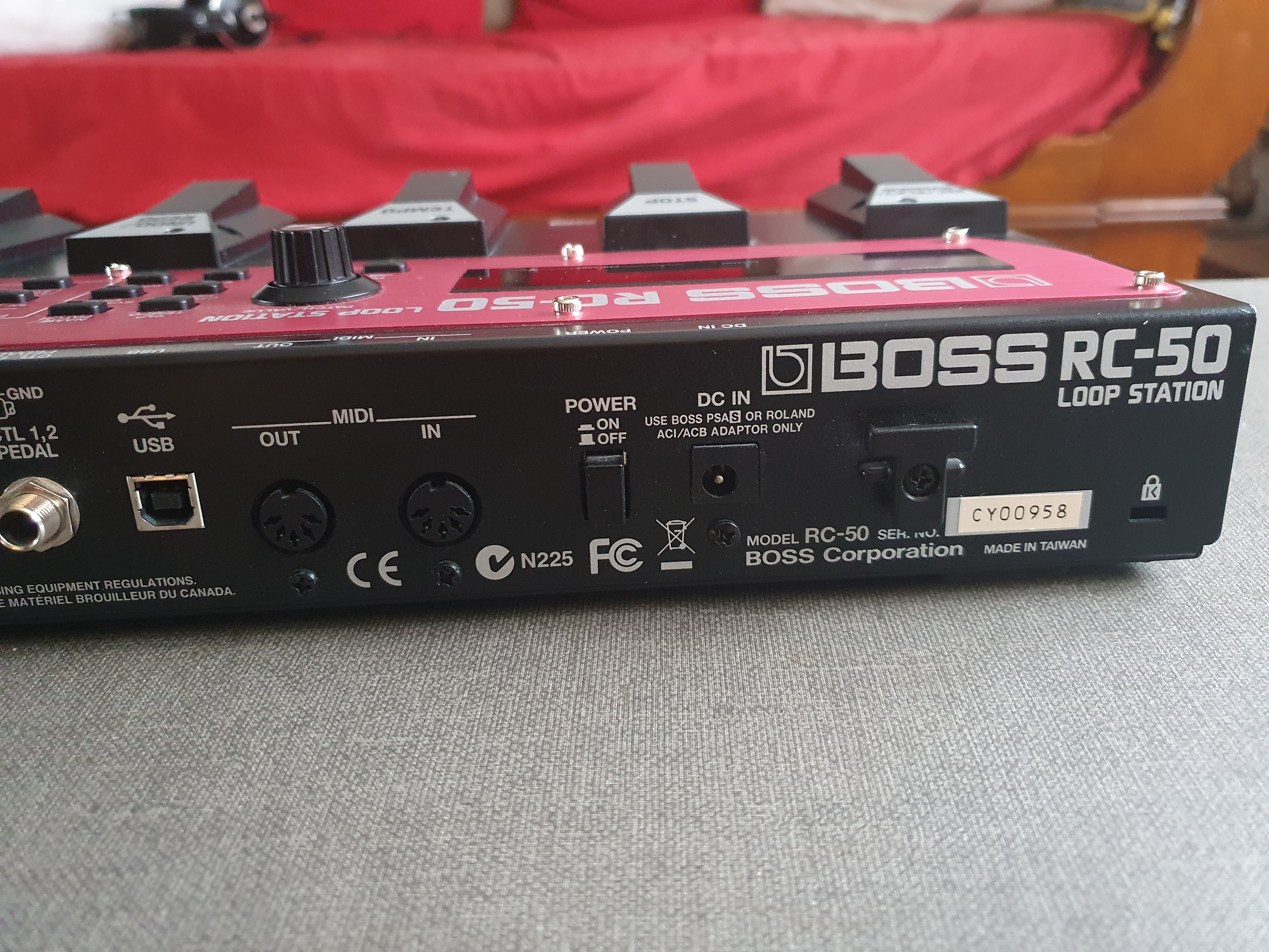 Rc 50 Loop Station Boss Rc 50 Loop Station Audiofanzine