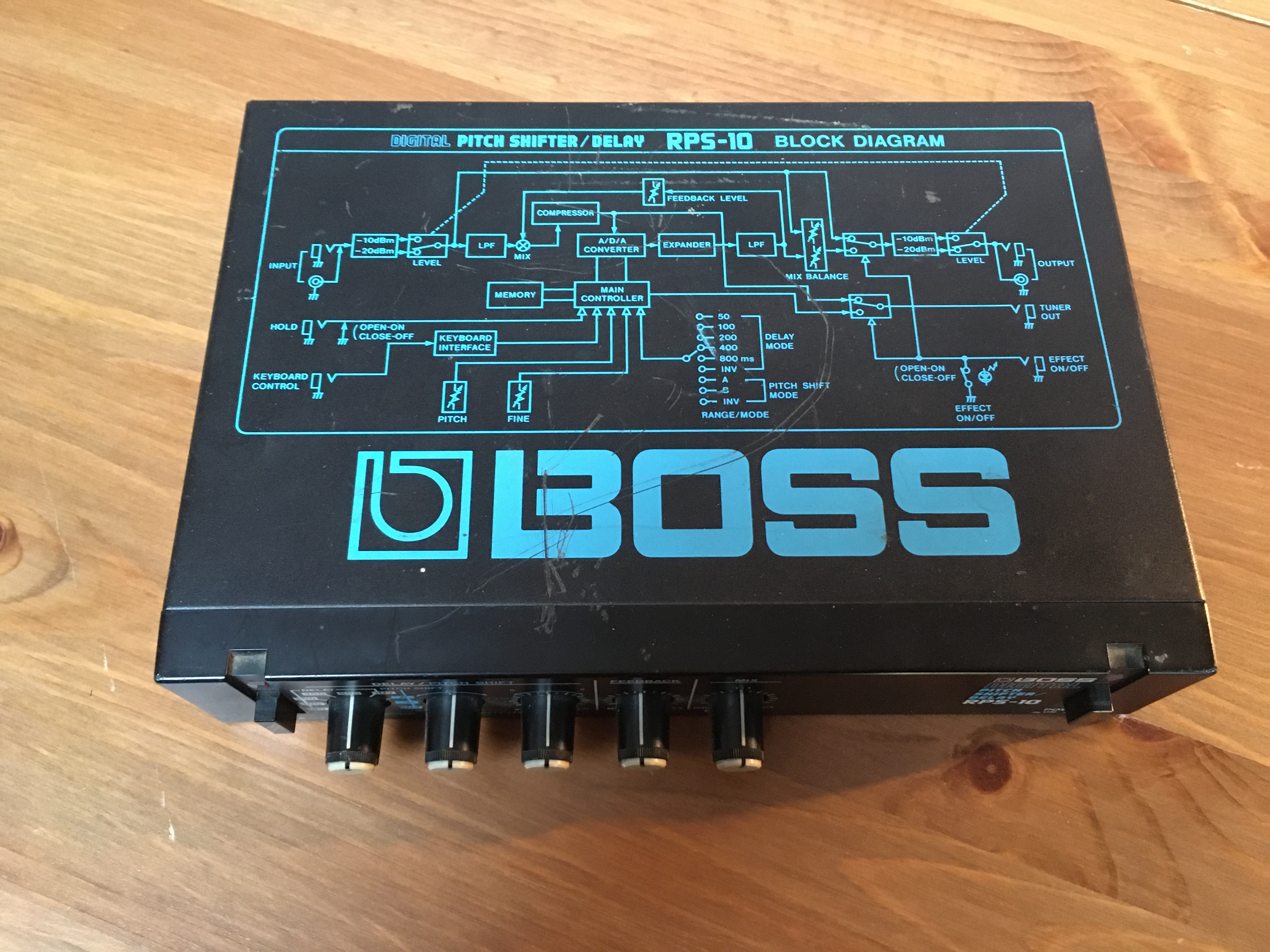 RPS-10 Digital Pitch Shifter/Delay Boss - Audiofanzine