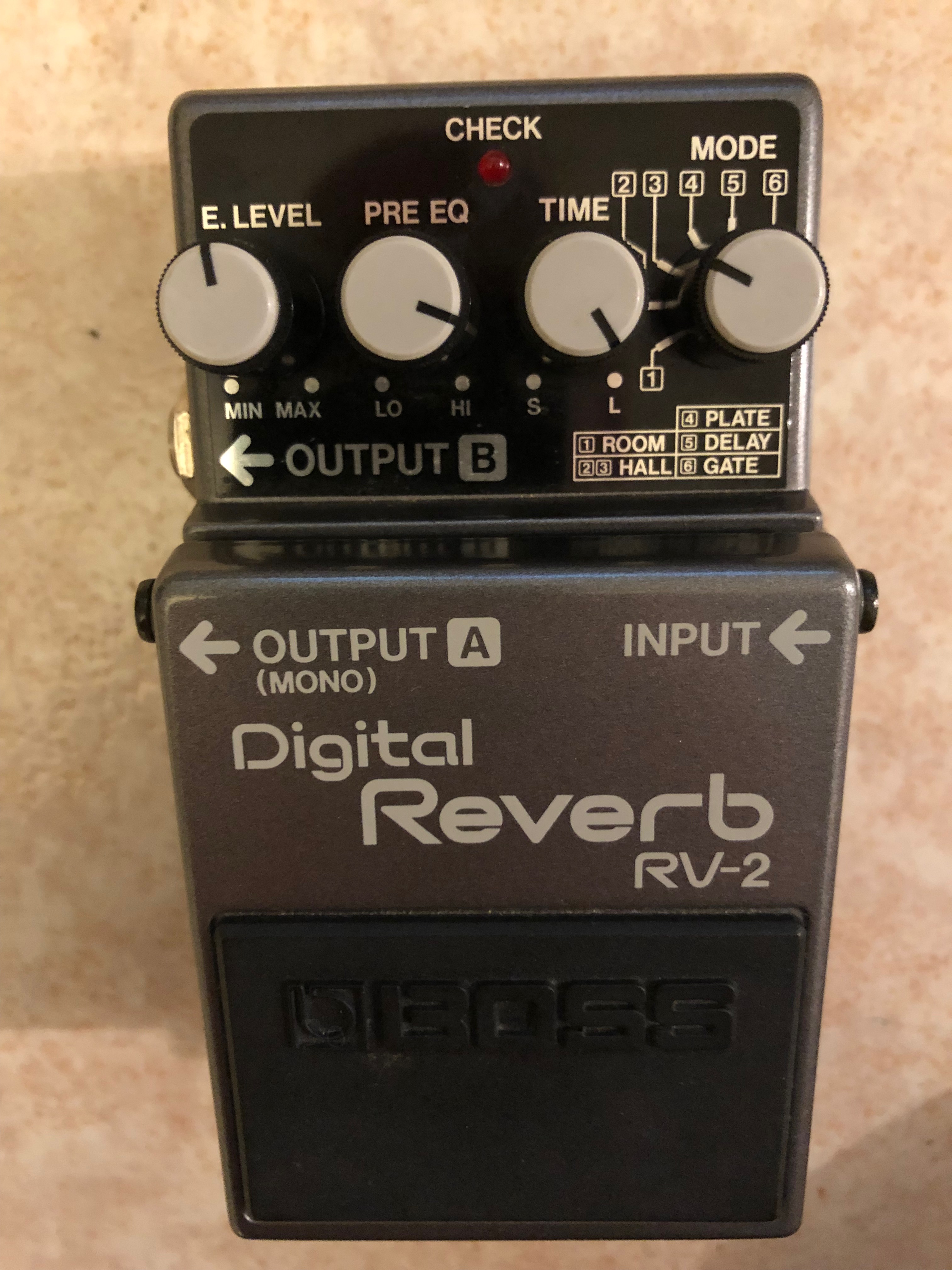 RV-2 Digital Reverb - Boss RV-2 Digital Reverb - Audiofanzine
