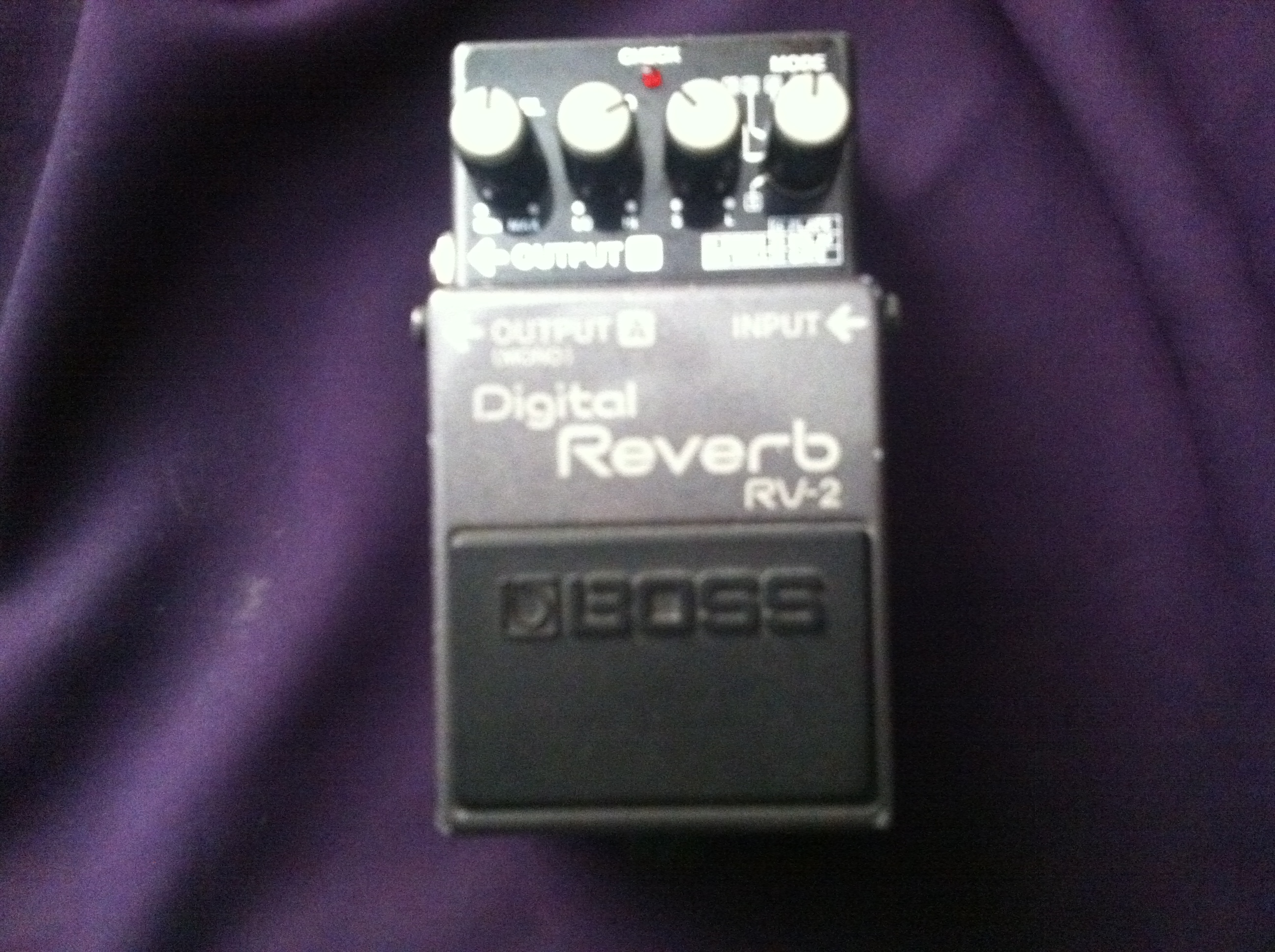 Photo Boss RV2 Digital Reverb Boss RV2 Digital Reverb (84489) (733131) Audiofanzine