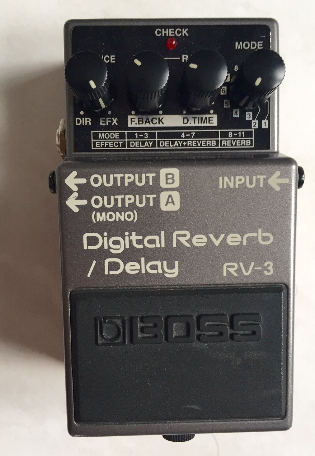 Photo Boss RV3 Digital Reverb/Delay Boss RV3 Digital Reverb/Delay