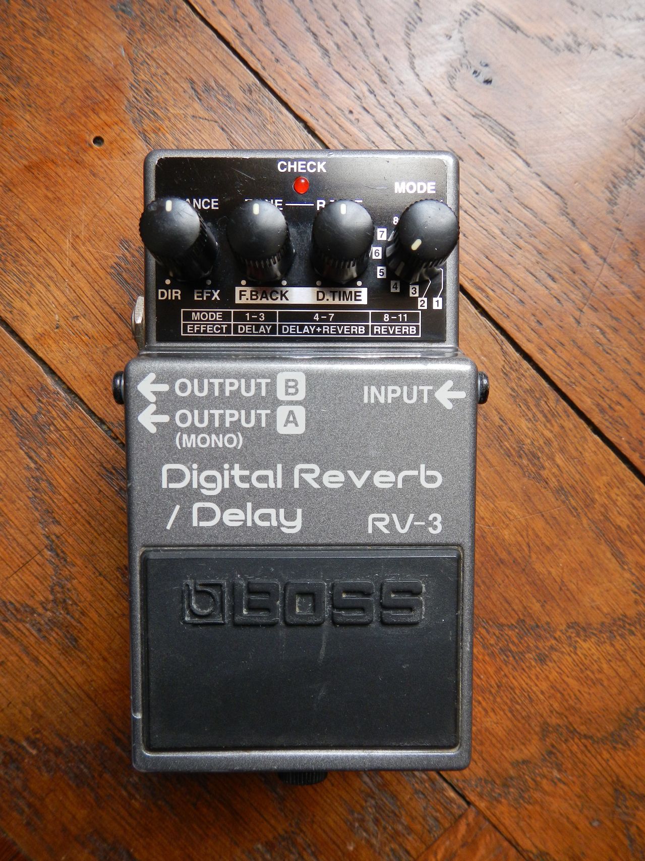 Photo Boss RV3 Digital Reverb/Delay Boss RV3 Digital Reverb/Delay