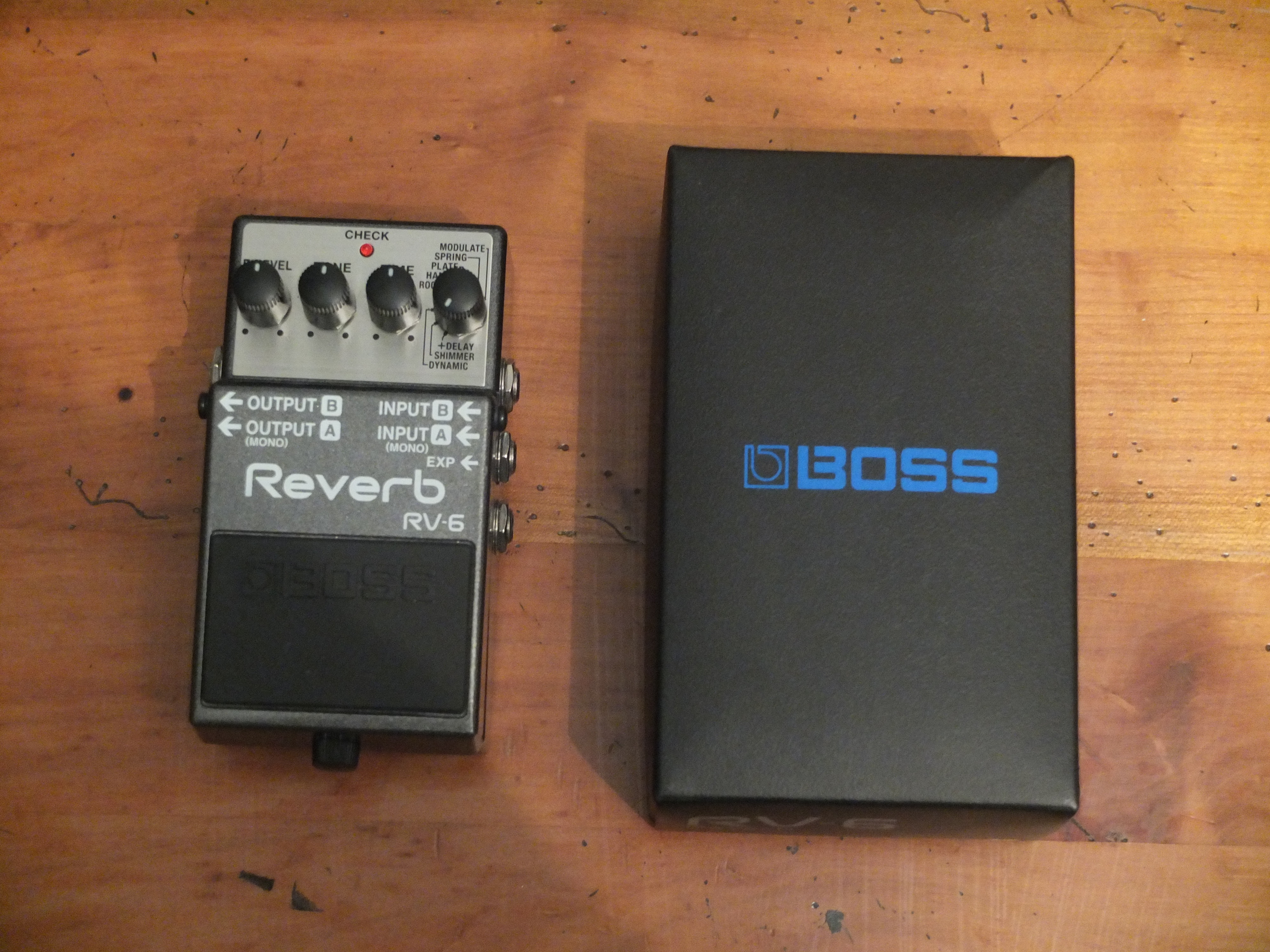 BOSS - BOSS Reverb RV-6 + 純正ACアダプタ PSA-100Sの+