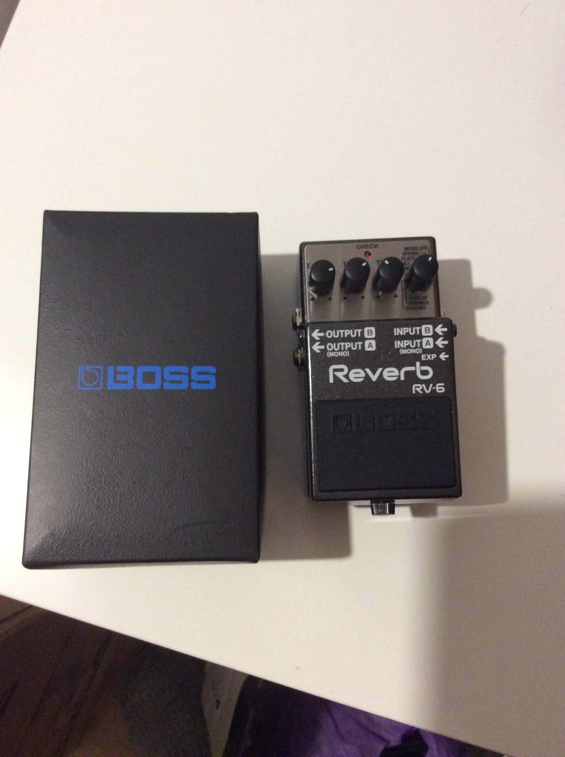 Rv 6 Reverb Boss Rv 6 Reverb Audiofanzine